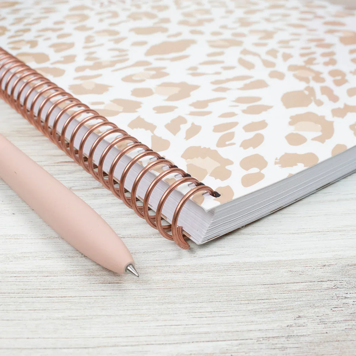 2026 Soft Cover Planner, 8.5" x 11", Tan Leopard - Image 10