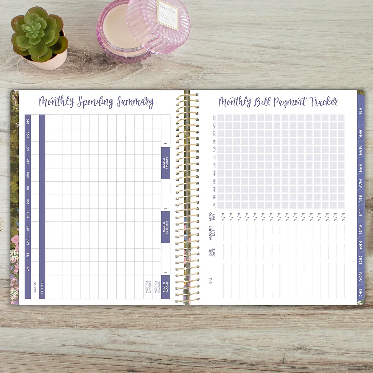 2026 Soft Cover Planner, 8.5" x 11", Wildflower Mountainside - Image 17