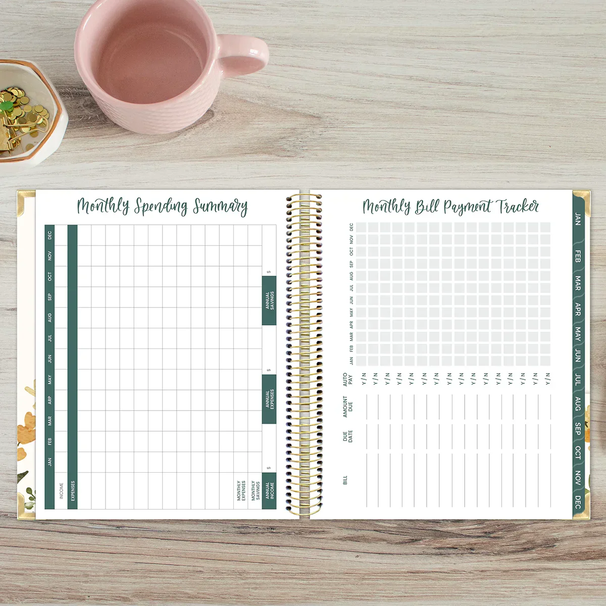 2026 Vision Planner, 7.5" x 9", Eucalyptus, White - Image 17