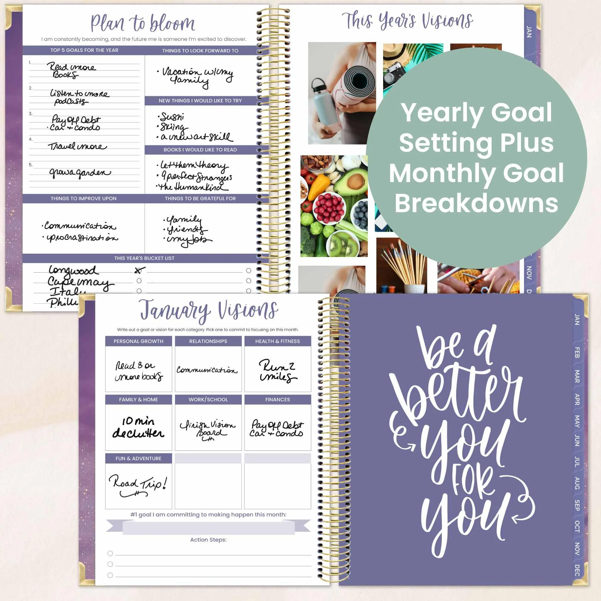 2026 Vision Planner, 7.5" x 9", Good Things Are Coming - Image 5