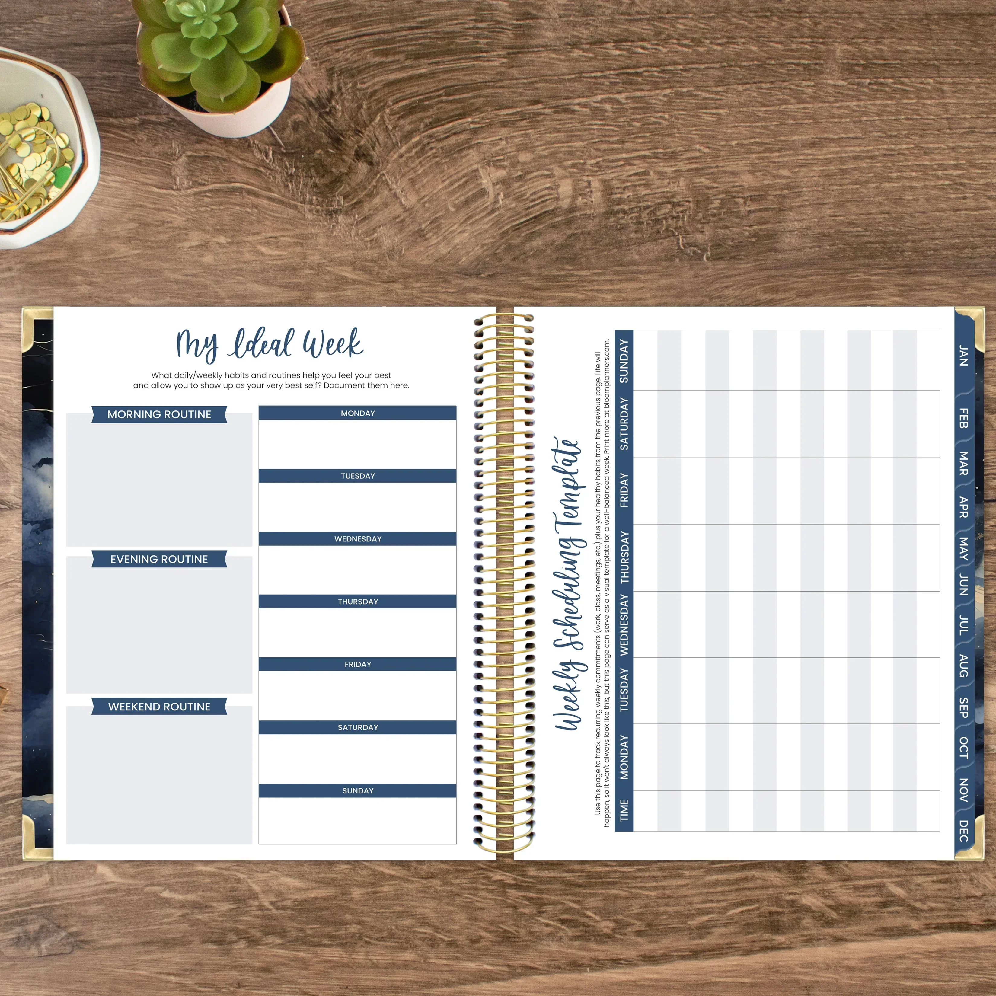 2026 Vision Planner, 7.5" x 9", Midnight Sky - Image 19