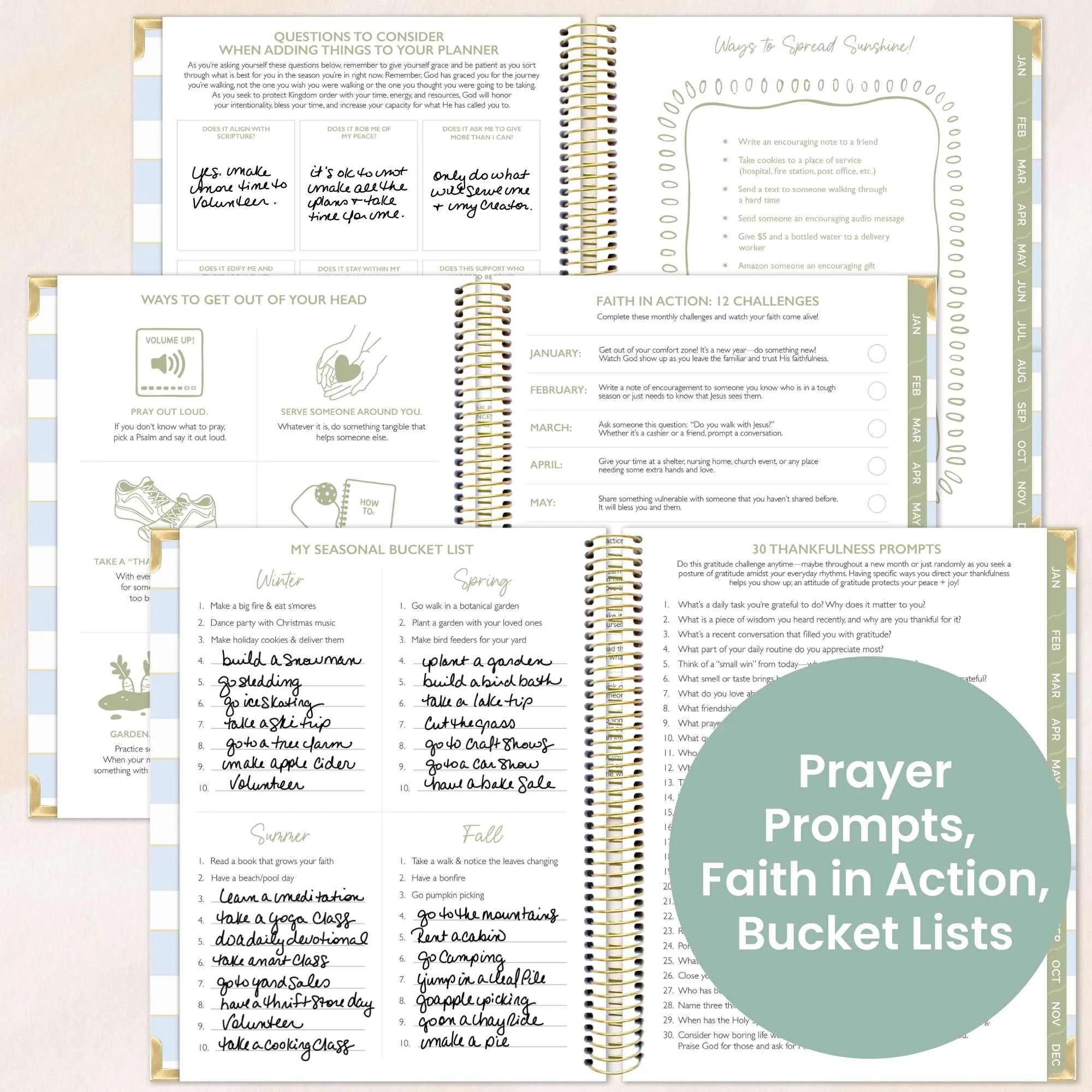 Rooted in Faith 2026 Planning Bundle – Cleerely Stated x bloom - Image 10