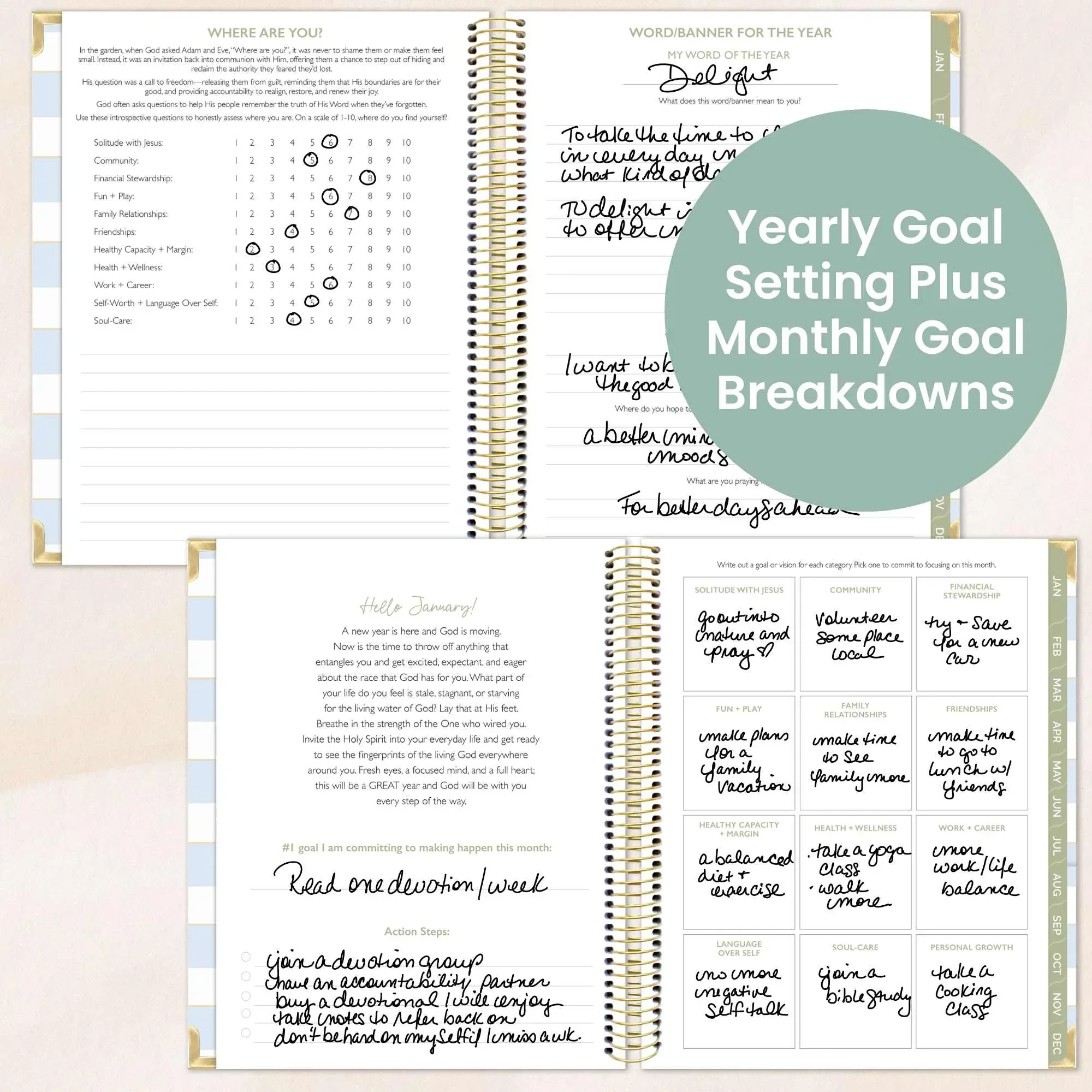 Rooted in Faith 2026 Planning Bundle – Cleerely Stated x bloom - Image 9