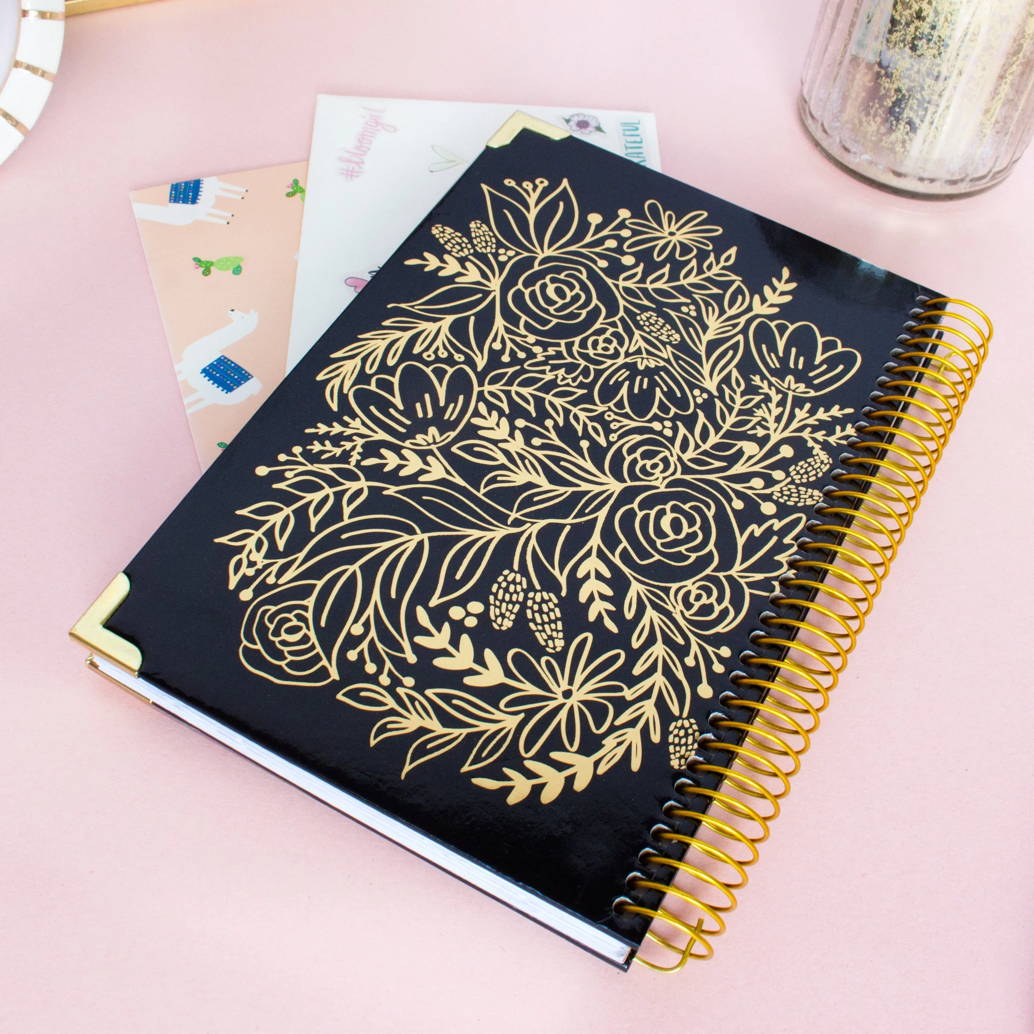 Contact Book, Gold Embroidery - Image 9