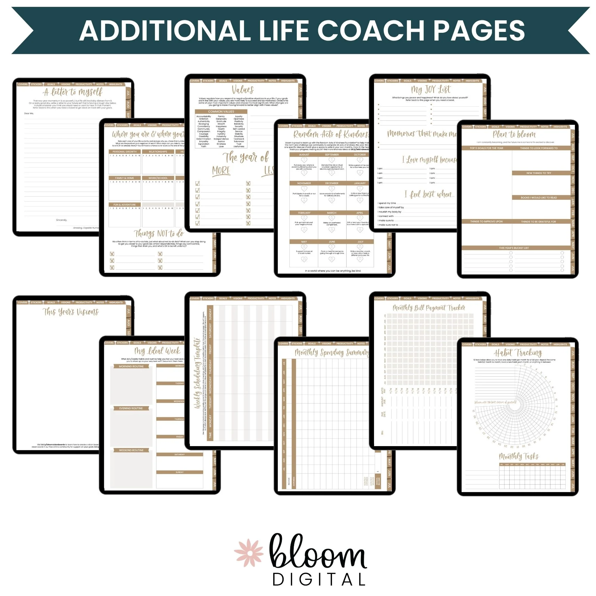 Digital Planner | Dated 2026-27 Classic Planner - Image 4