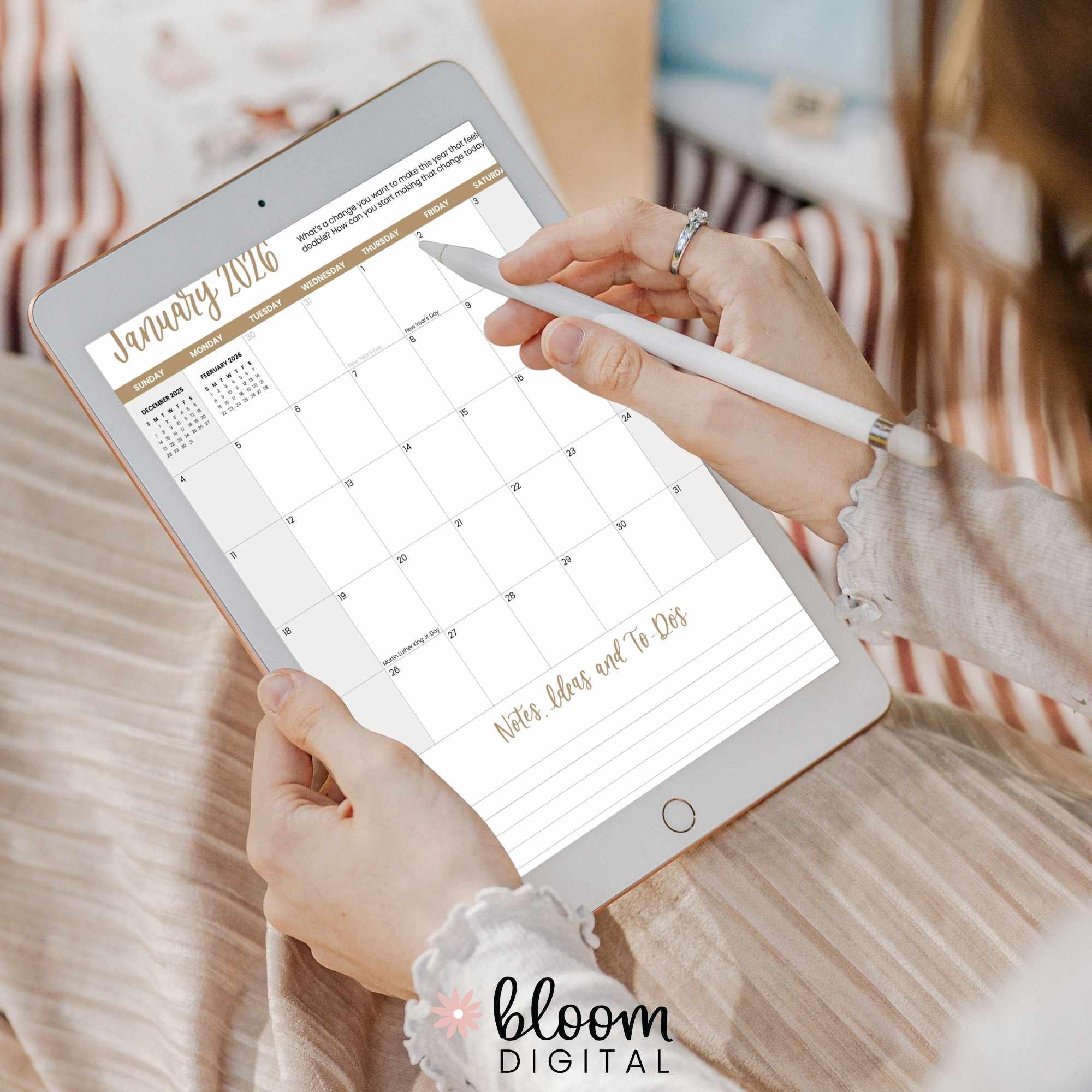 Digital Planner | Dated 2026 Vision Planner - Image 9
