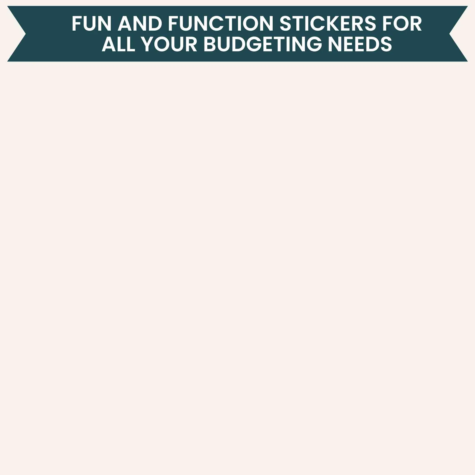 Digital Planner Stickers, Budget V2 - Image 7
