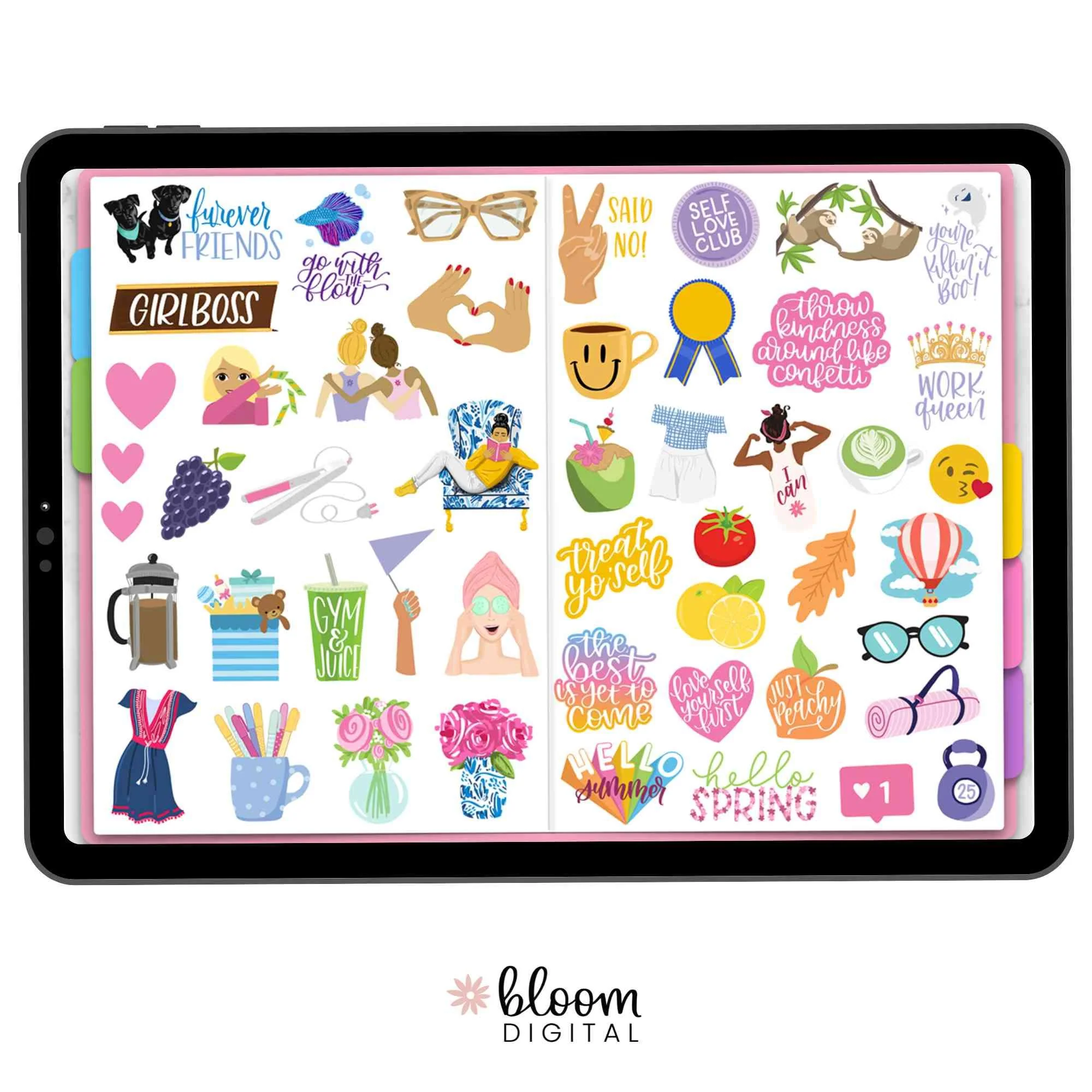 Digital Planner Stickers, Classic Stickers V2 - Image 5