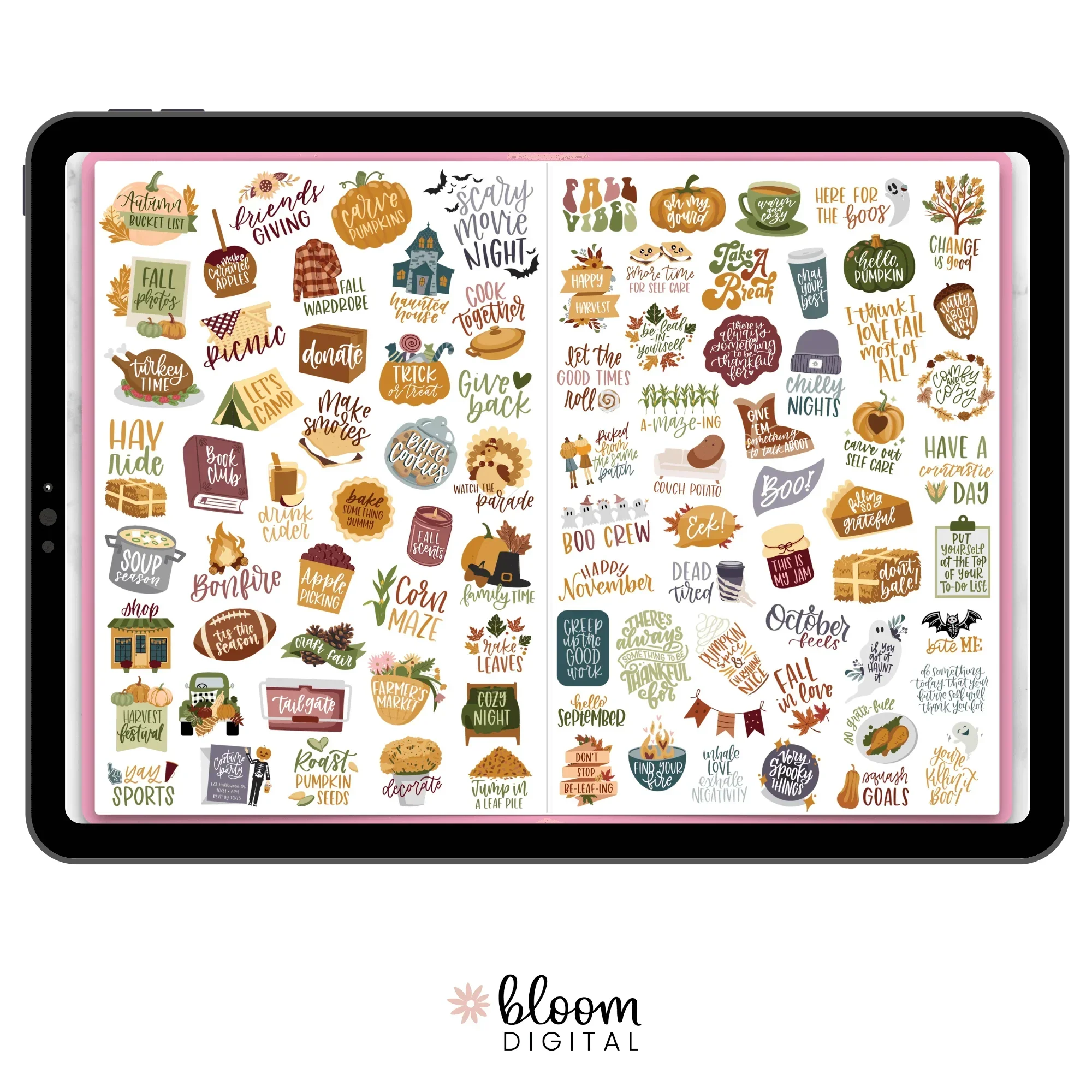 Digital Planner Stickers | Fall Essentials - Image 5