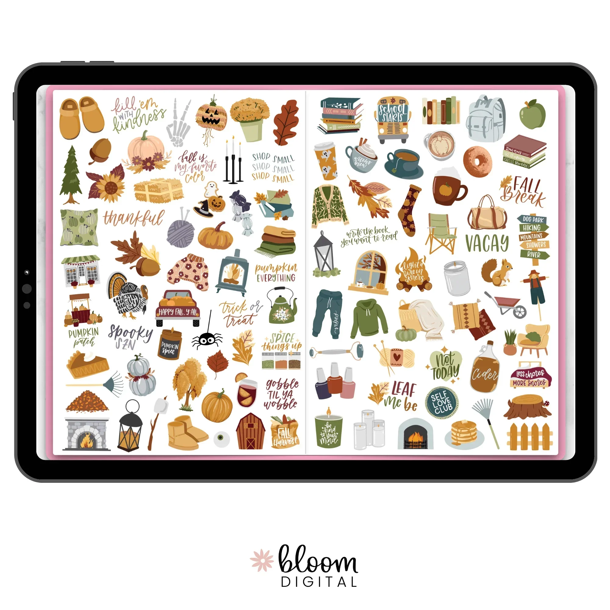 Digital Planner Stickers | Fall Essentials - Image 6