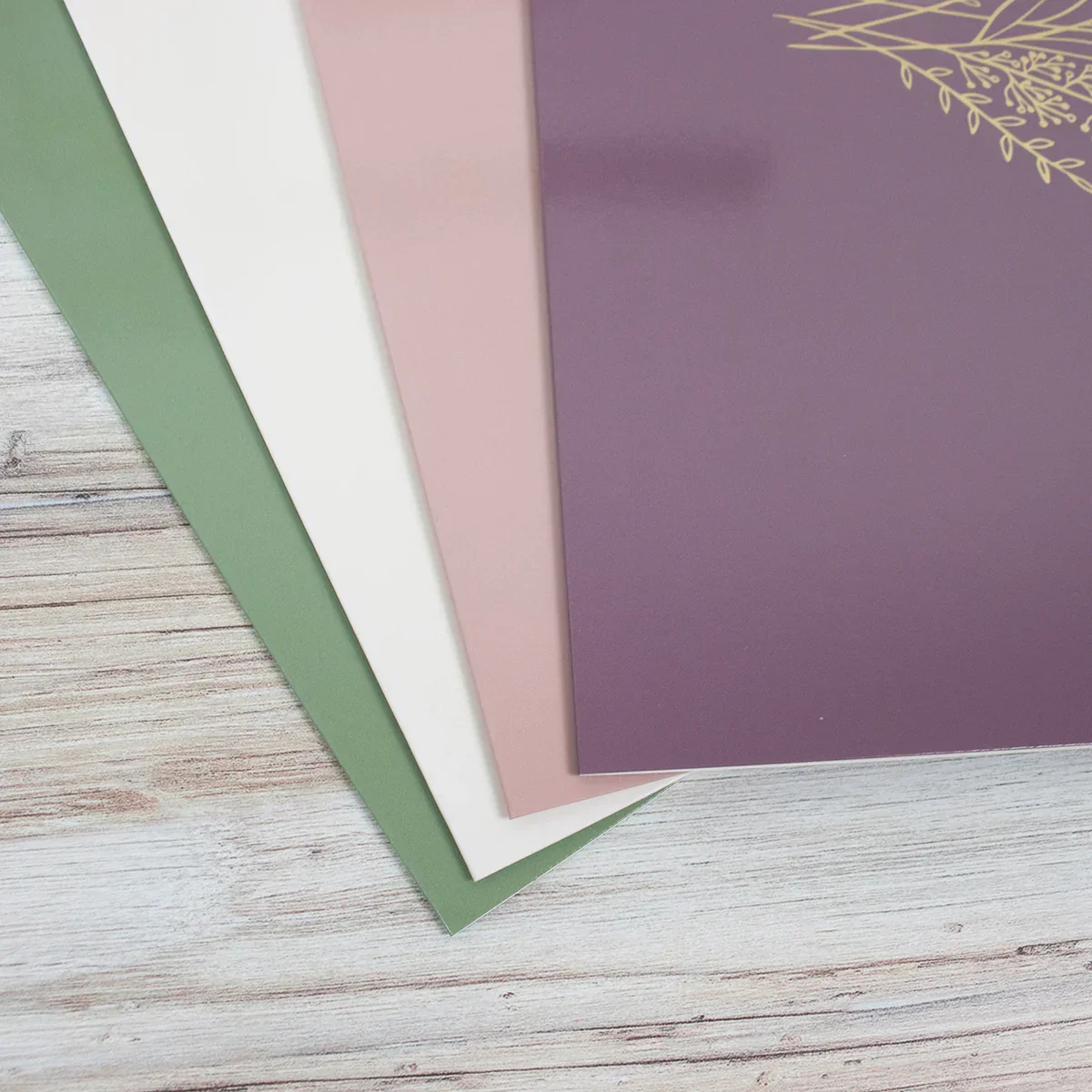 File Folder Set, 12-Pack | Gold Foil Florals - Image 13