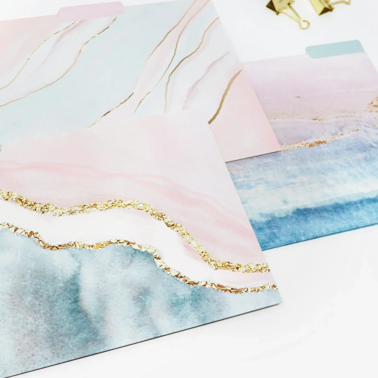 File Folder Set, 6-Pack | Ethereal Marble - Image 6