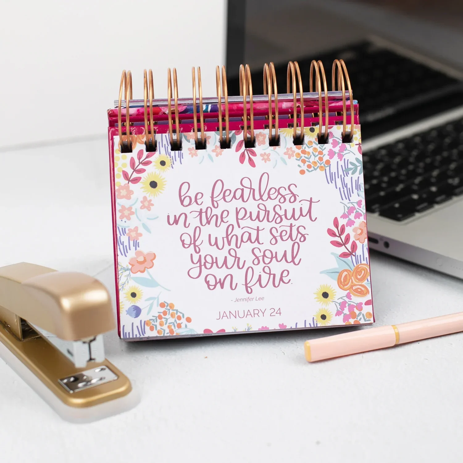 Inspirational Perpetual Desk Easel, Hand-lettered - Image 9