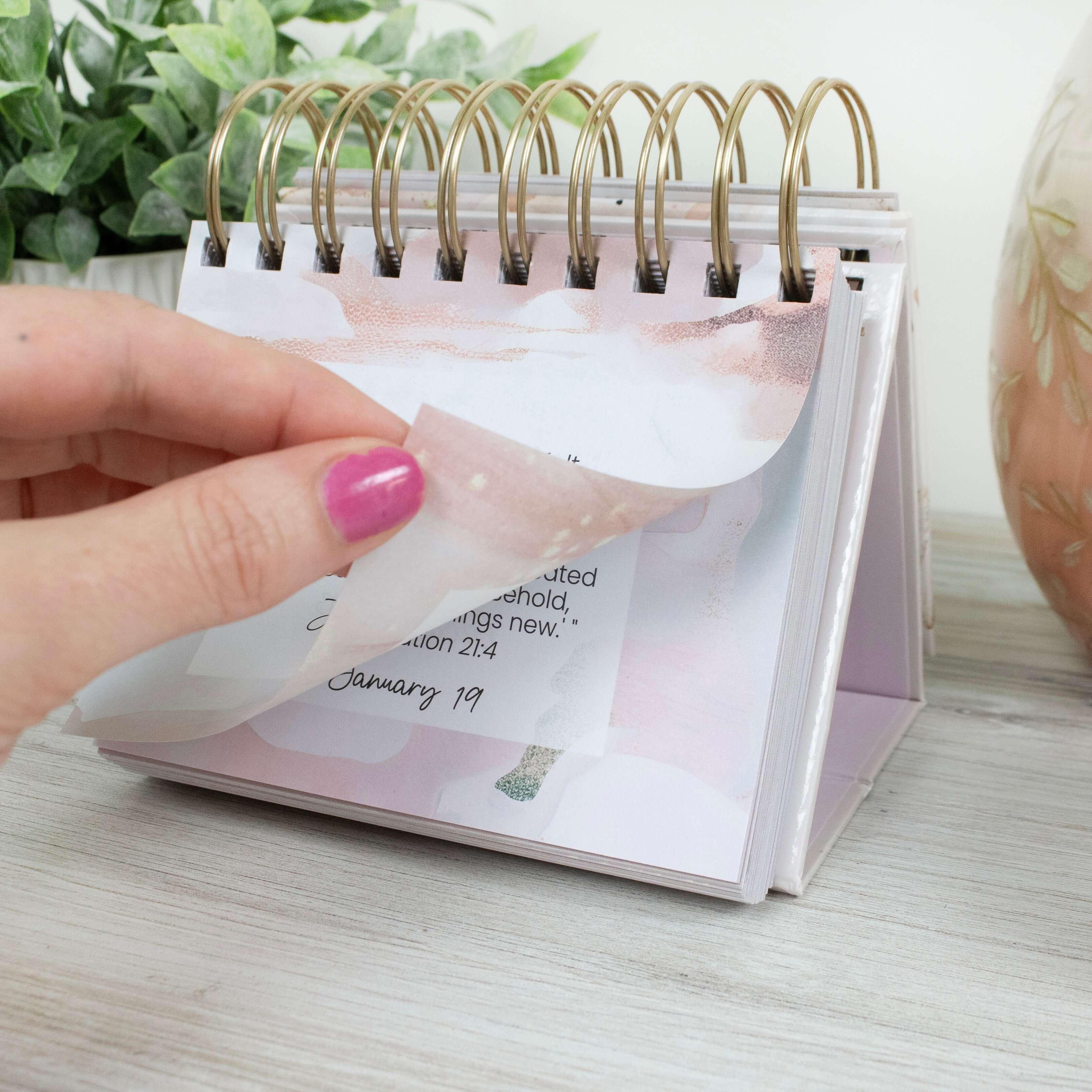 Inspirational Perpetual Desk Easel, Moments of Grace - Image 15