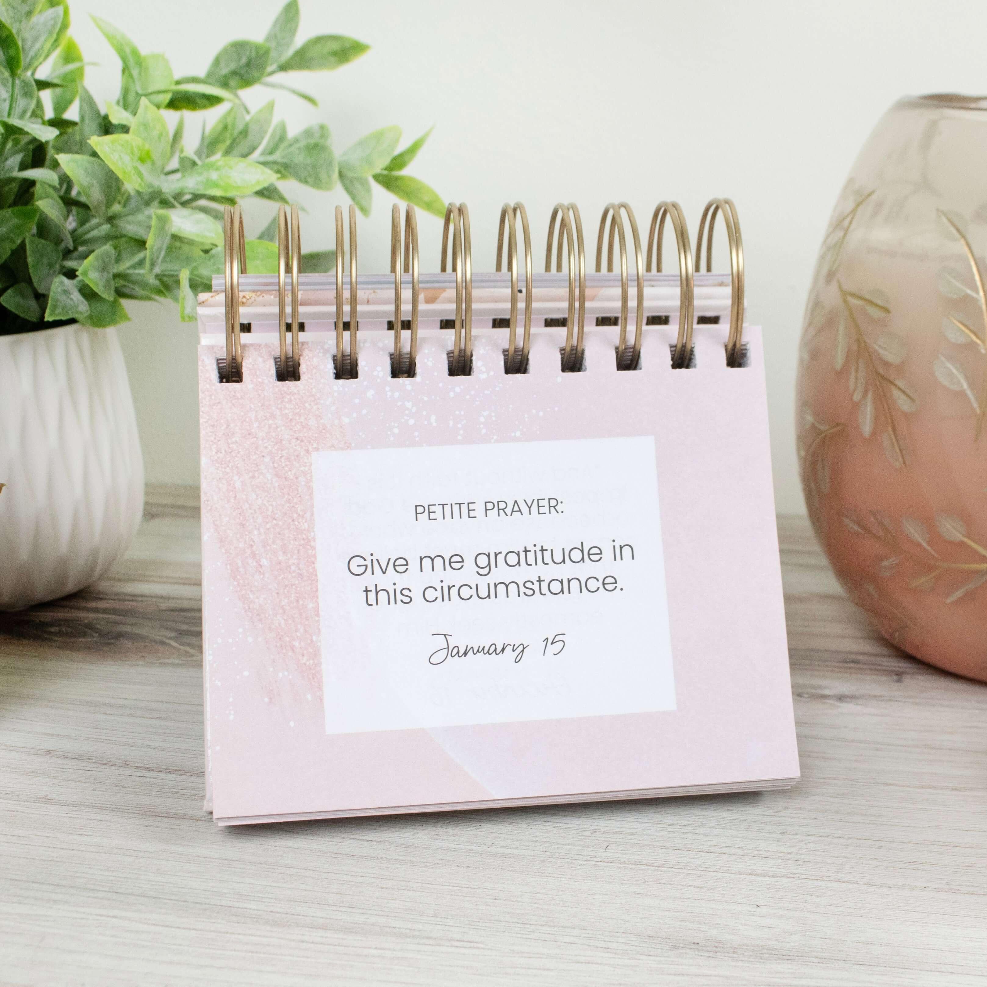 Inspirational Perpetual Desk Easel, Moments of Grace - Image 9