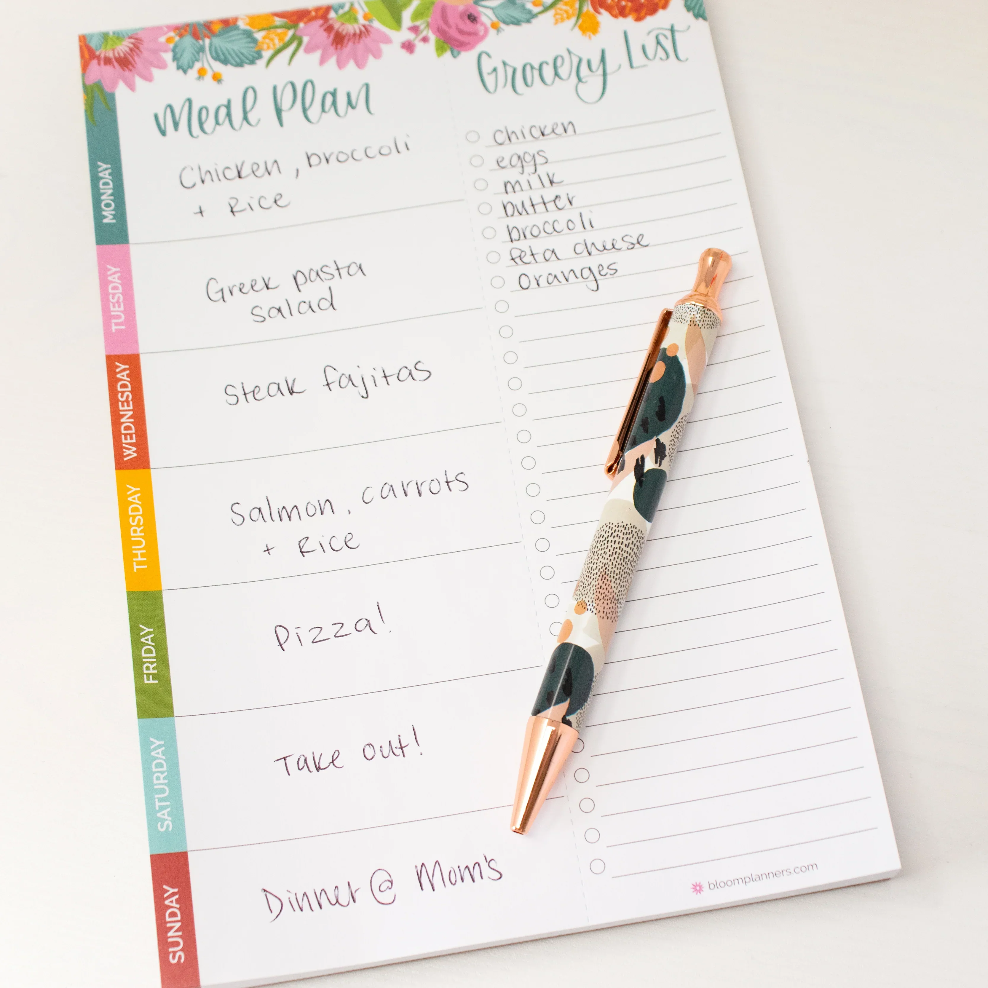 Planner Pen, Green Modern Abstract - Image 11