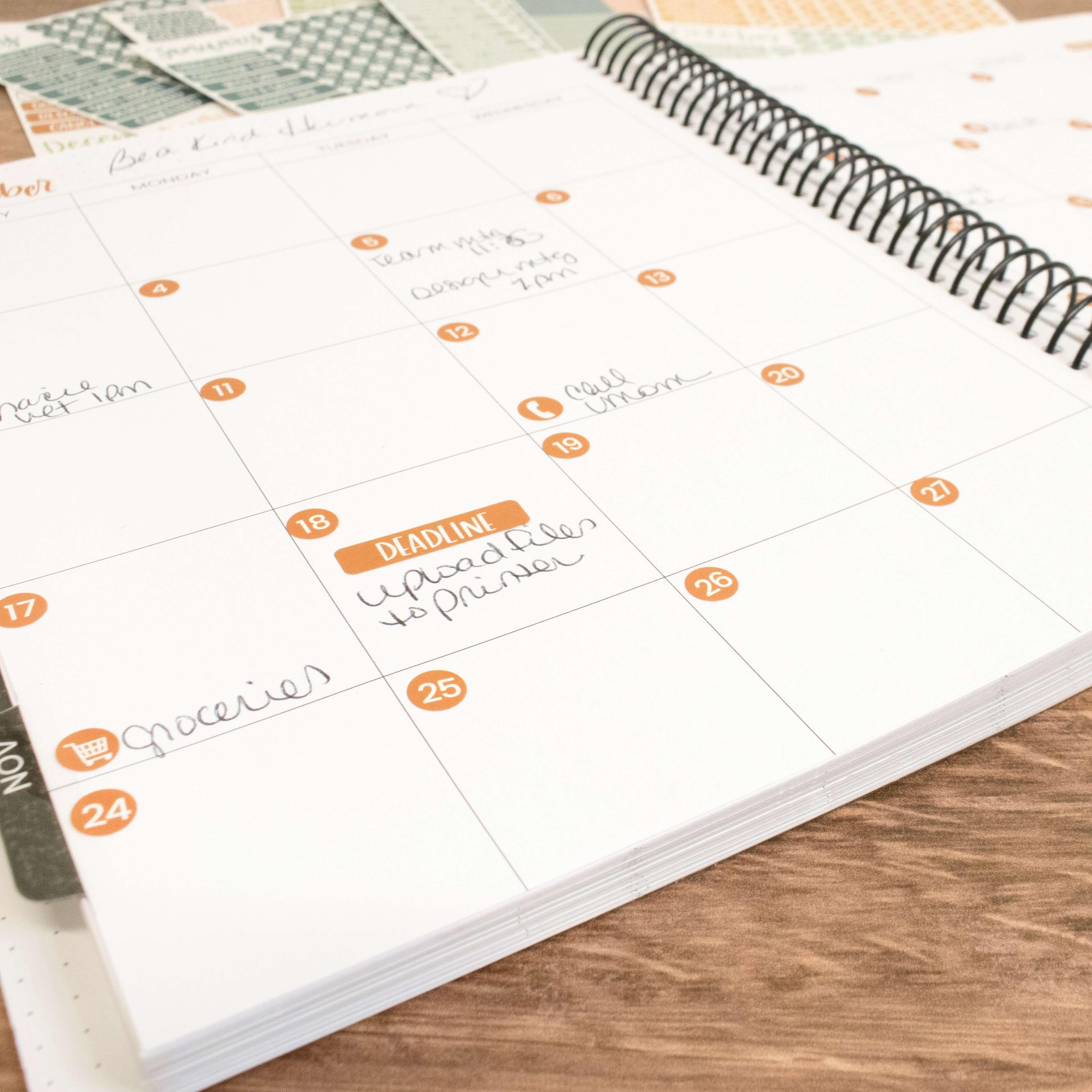 Planner Stickers | Calendar Essentials – Sweater Weather - Image 12