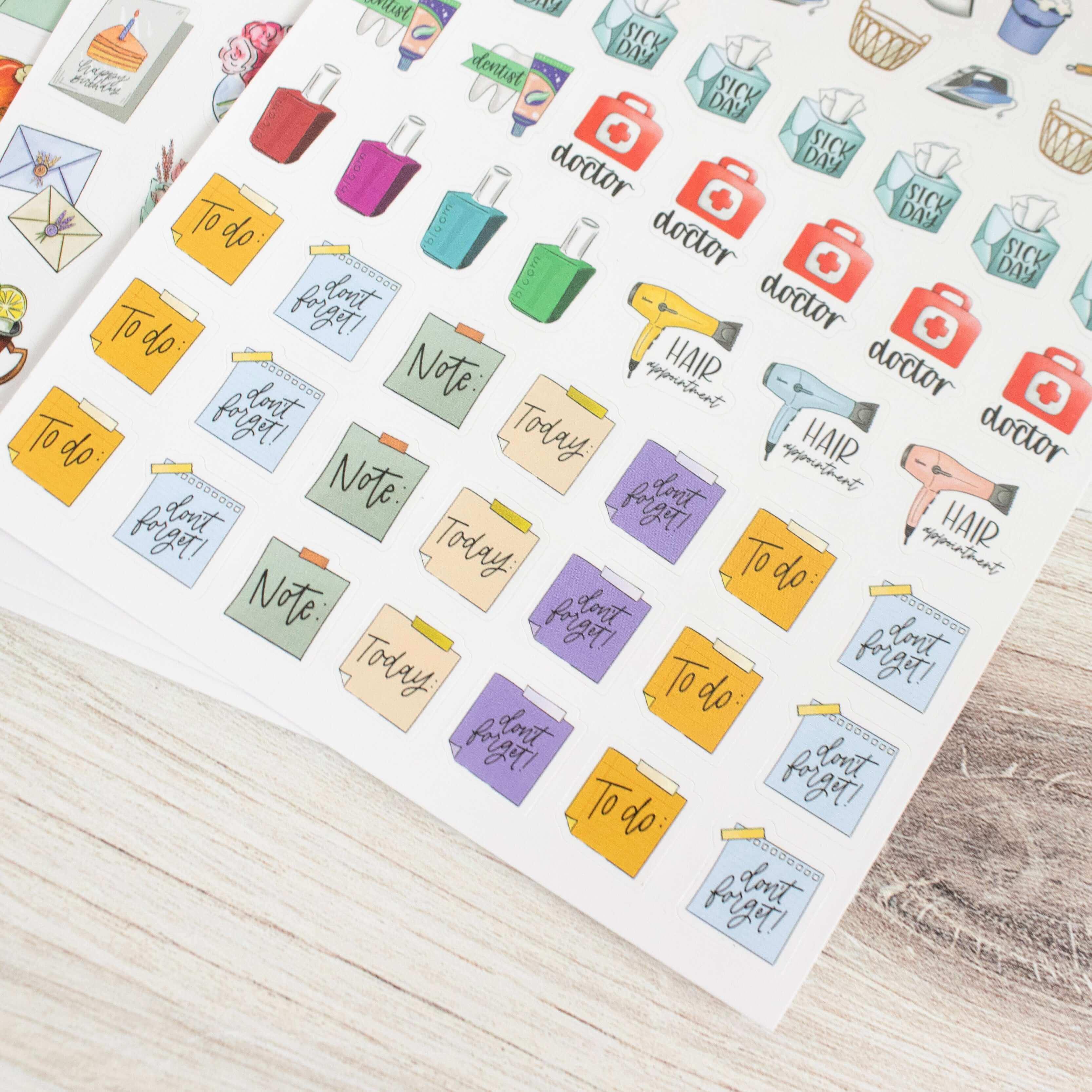 Planner Stickers | Hand-Drawn Everyday Essentials - Image 11