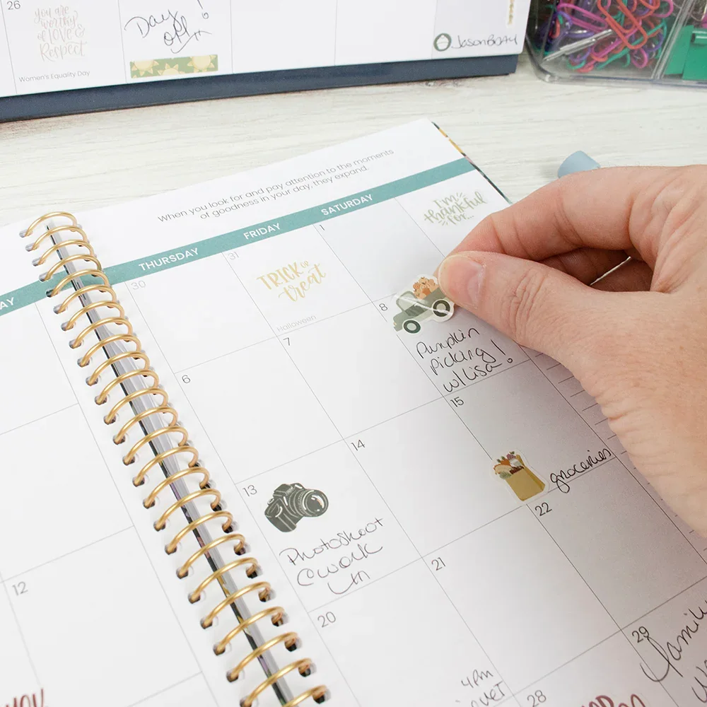 Planner Sticker Value Pack | Monthly Celebrations | Cool Tones - Image 21