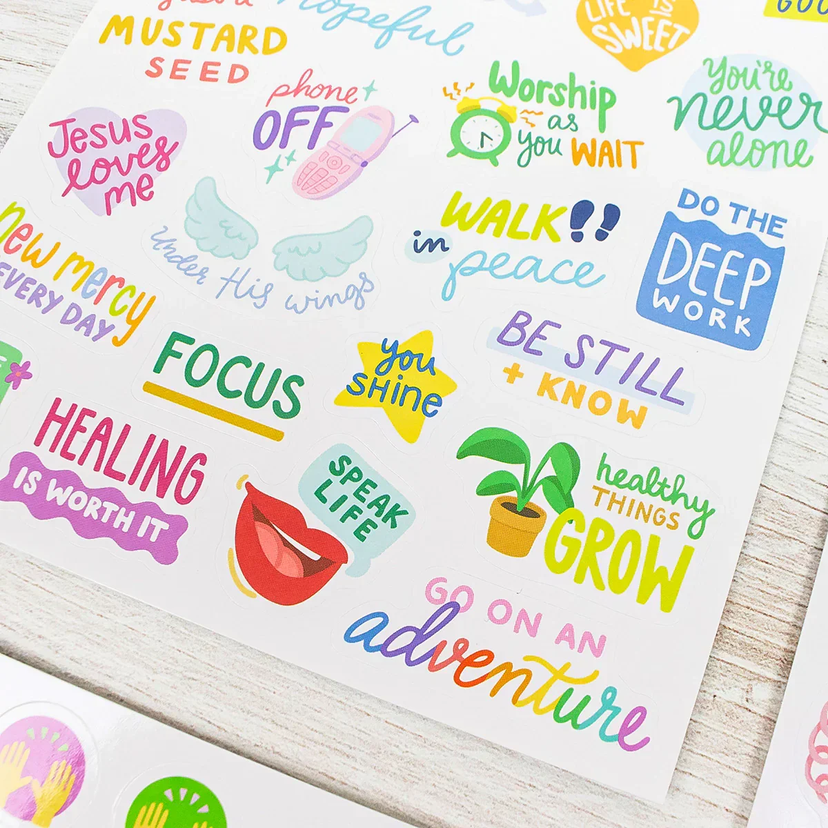 Planner Stickers | Rooted in Faith – Cleerely Stated x bloom - Image 15