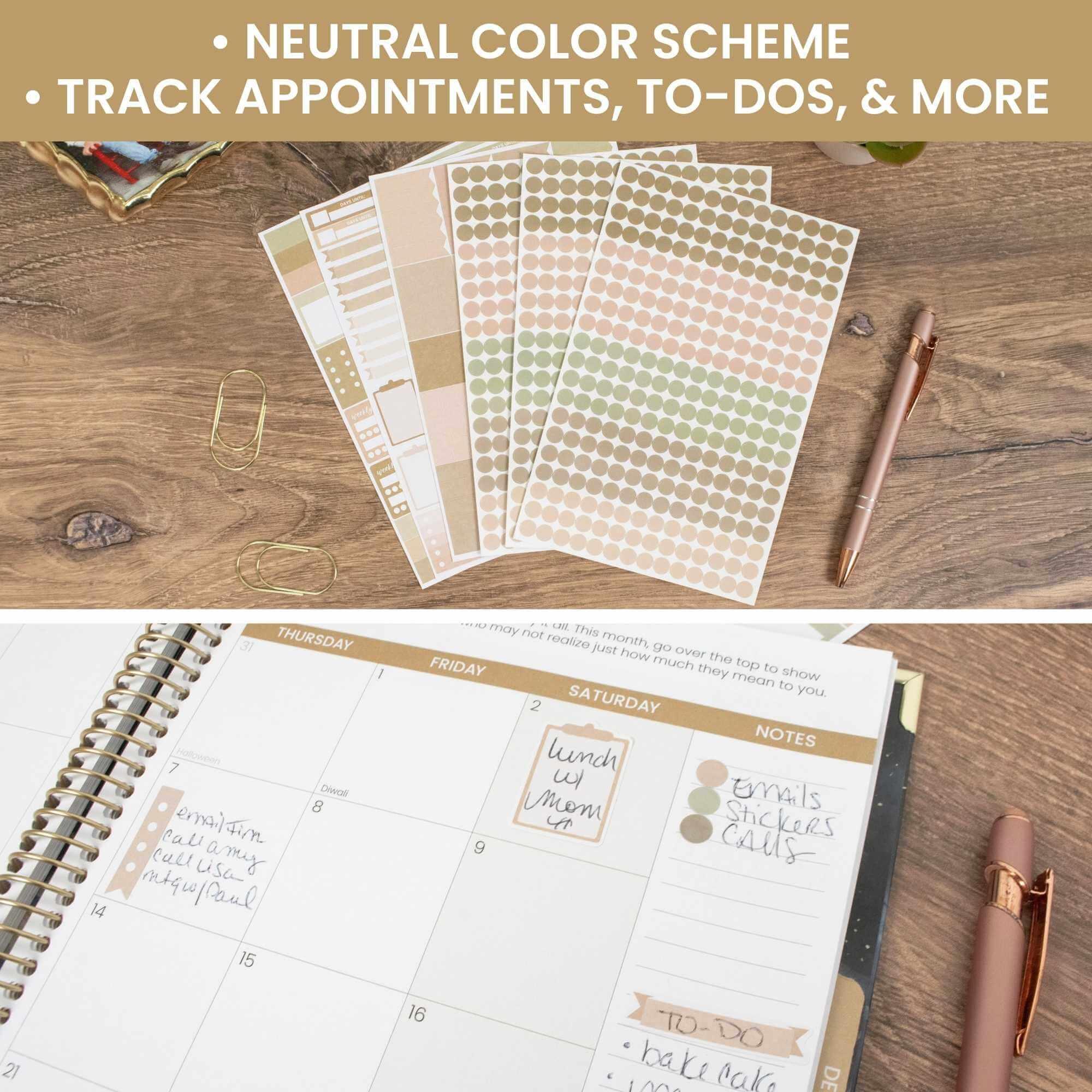 Planner Stickers | Color Coding – Aesthetic Boho - Image 6