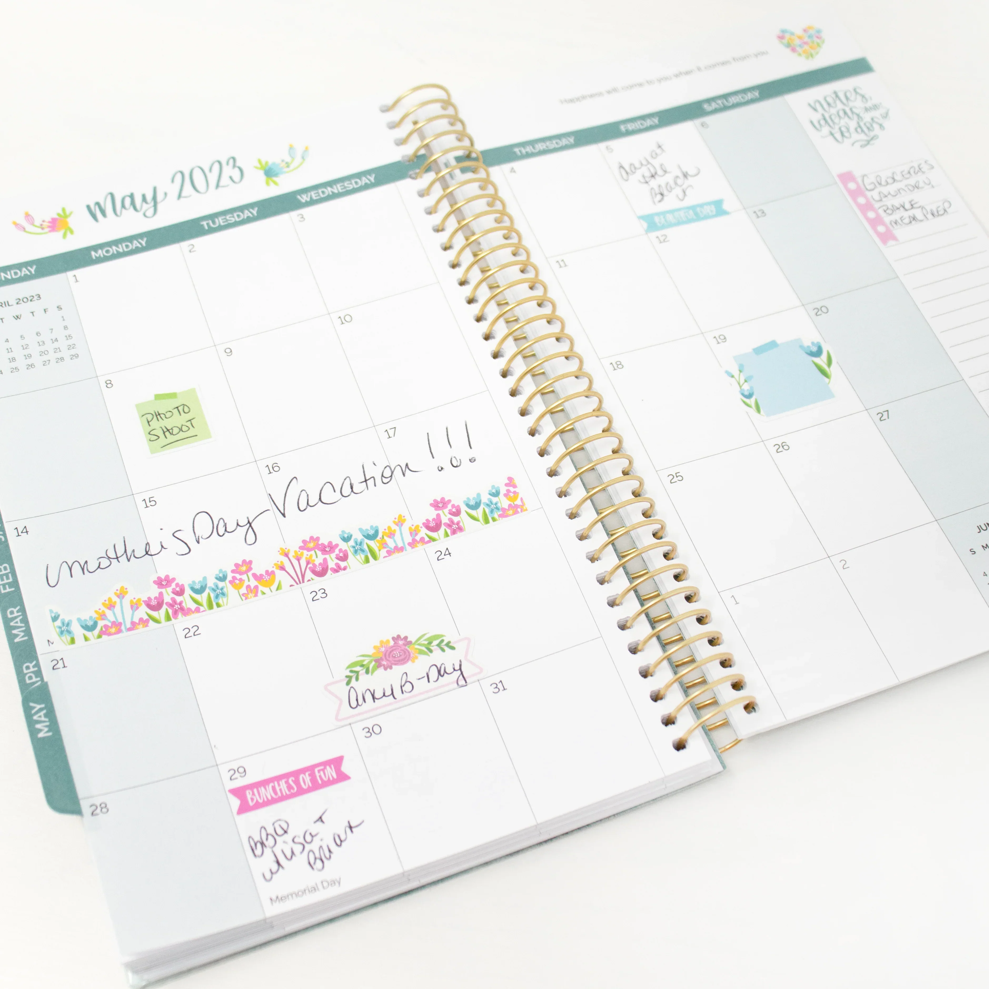 Planner Stickers | Decorative Floral Pack - Gift - Image 16