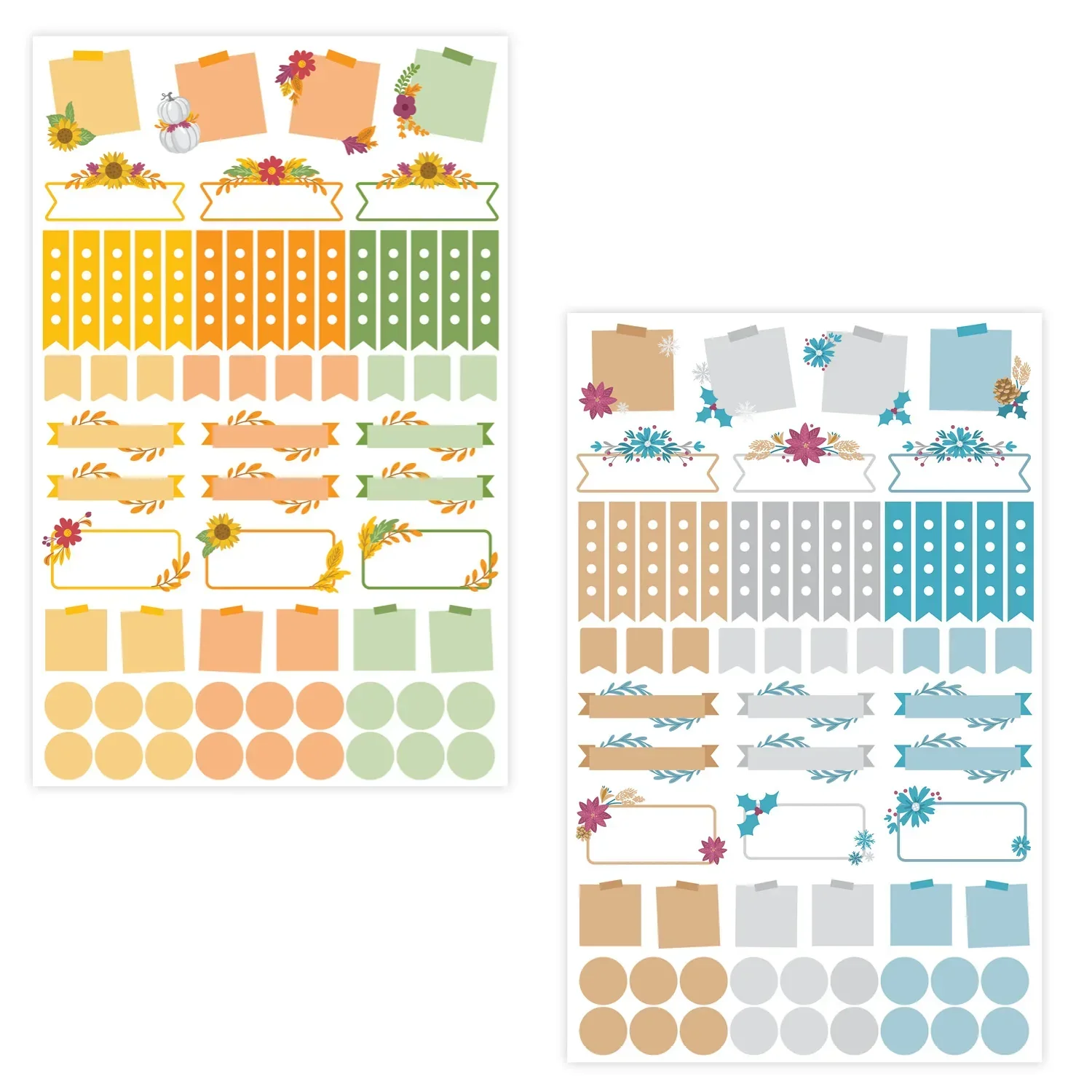 Planner Stickers | Decorative Floral Pack - Gift - Image 7