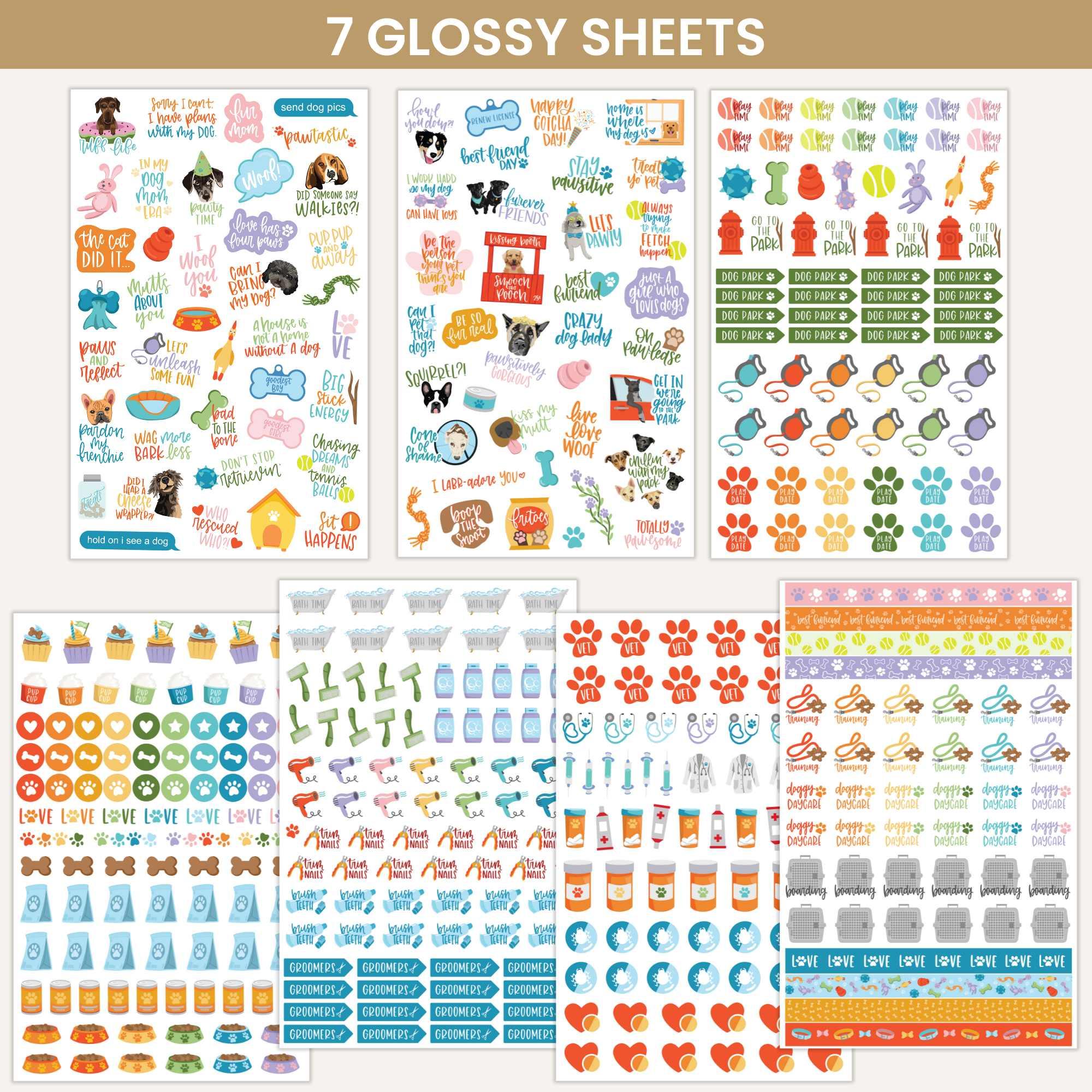 Planner Stickers | Dog Lover Pack - Image 3