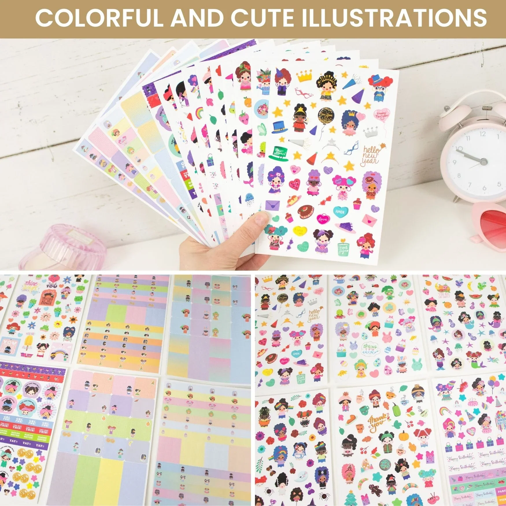 Planner Sticker Value Pack | Hola Mijas Bonitas x bloom - Image 7
