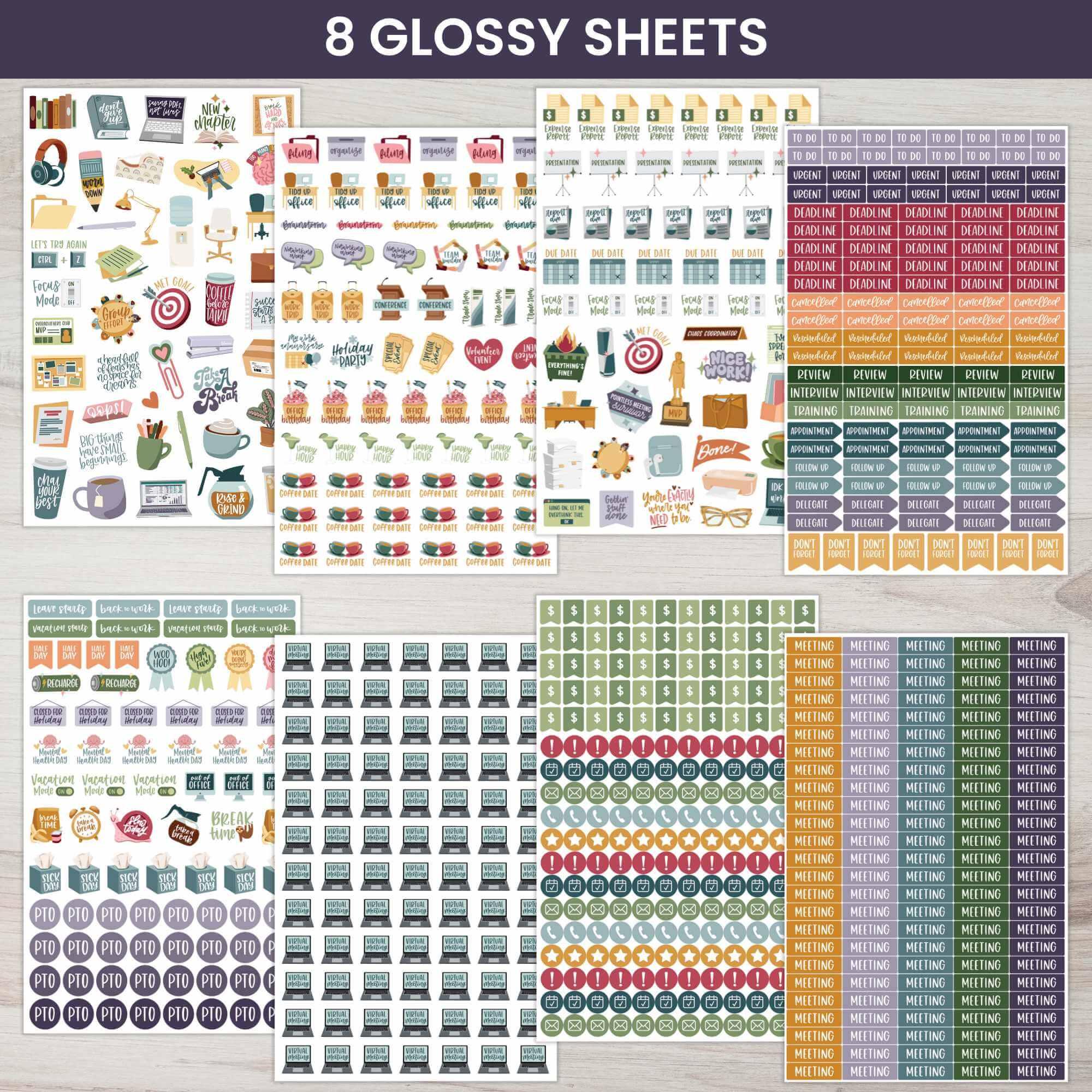 Planner Stickers | Workday Essentials - Image 3