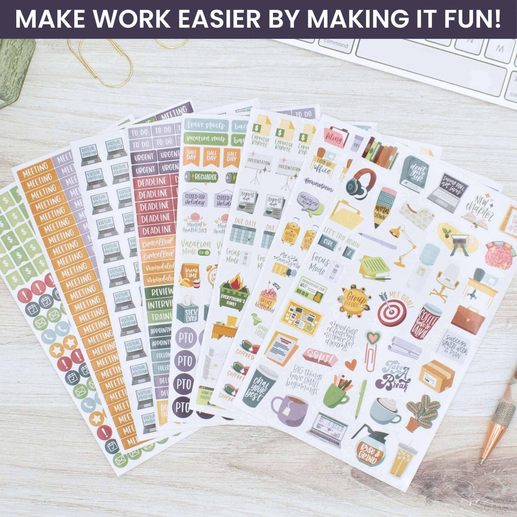 Planner Stickers | Workday Essentials - Image 7