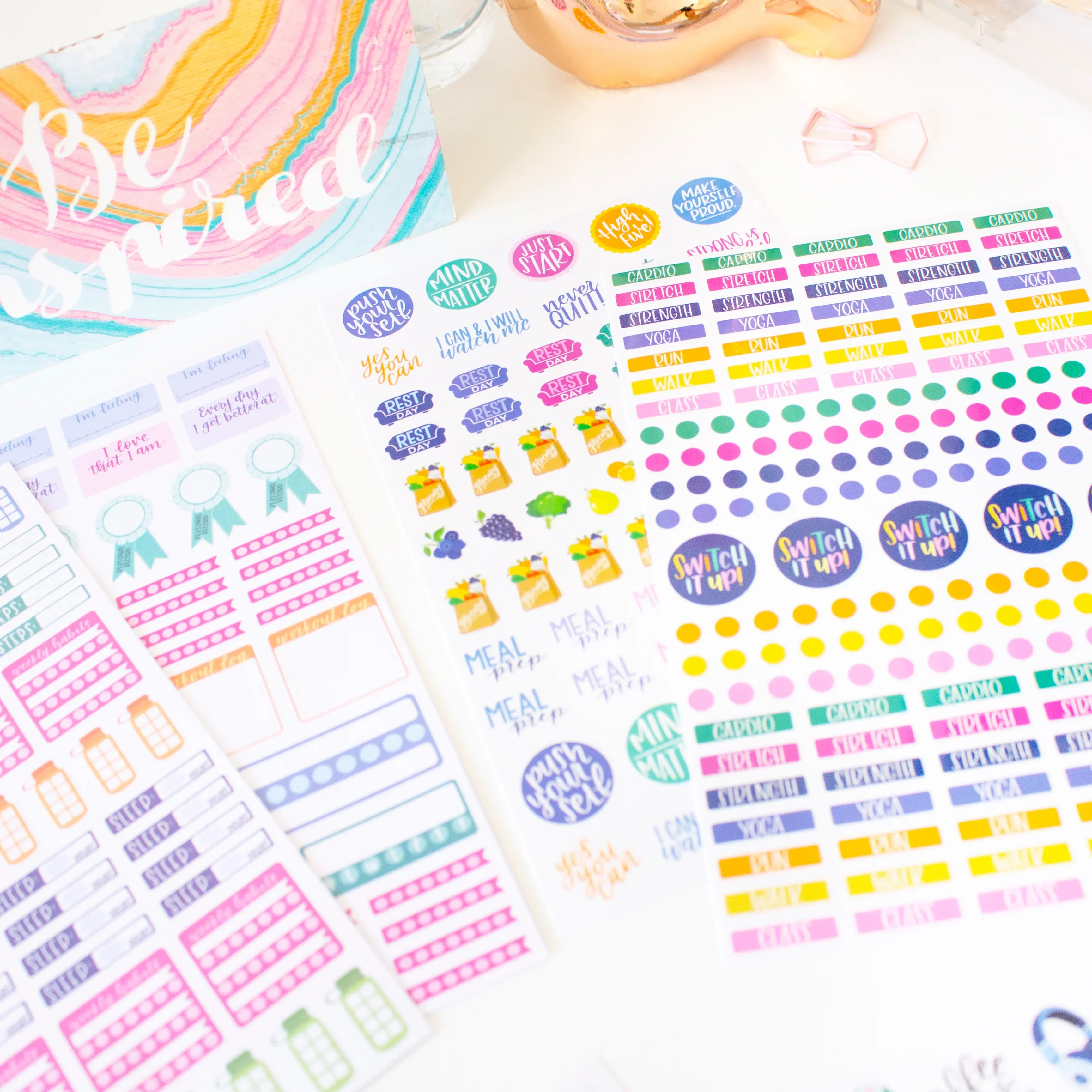 Planner Stickers | Fitness & Healthy Living Pack - Image 20