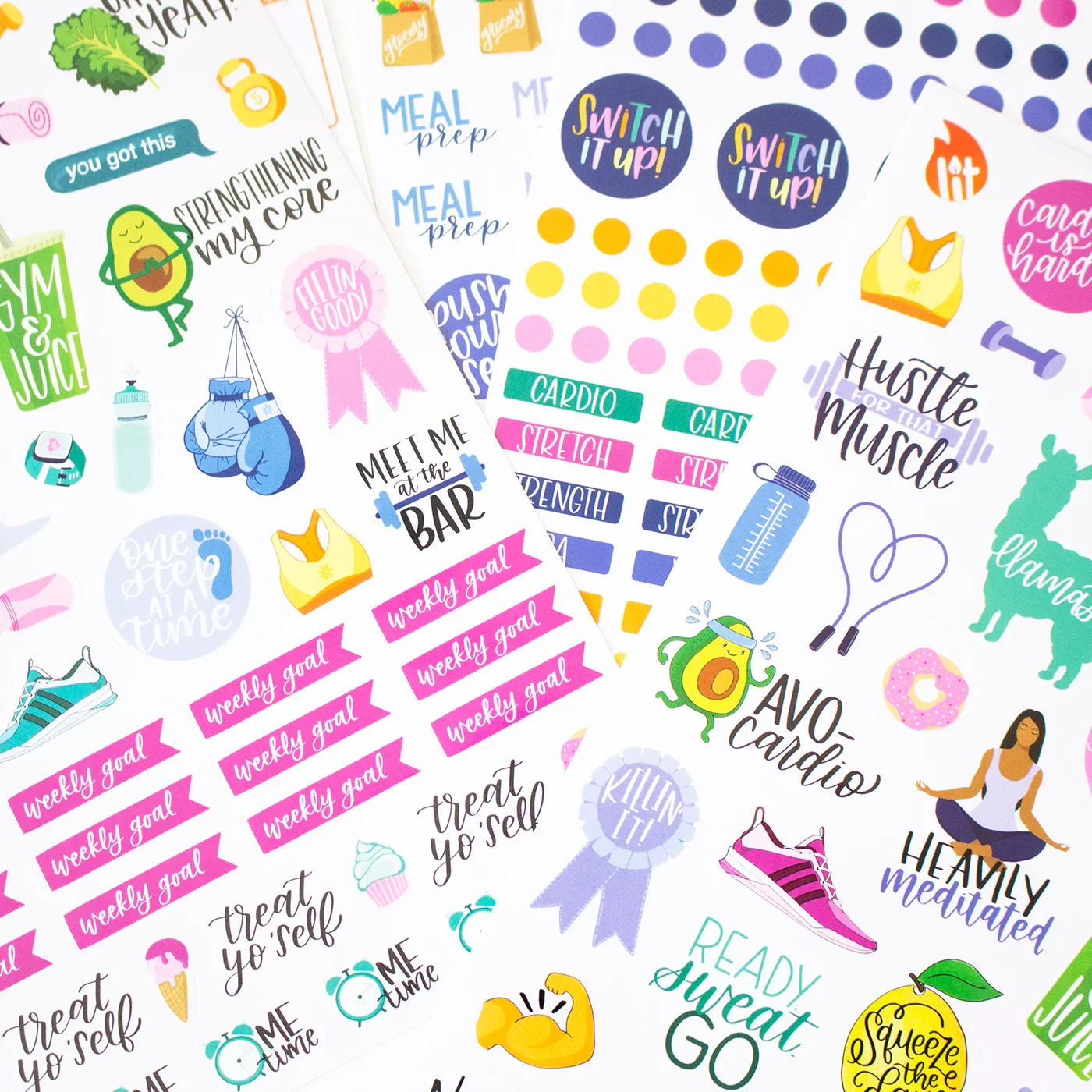 Planner Stickers | Fitness & Healthy Living Pack - Image 22