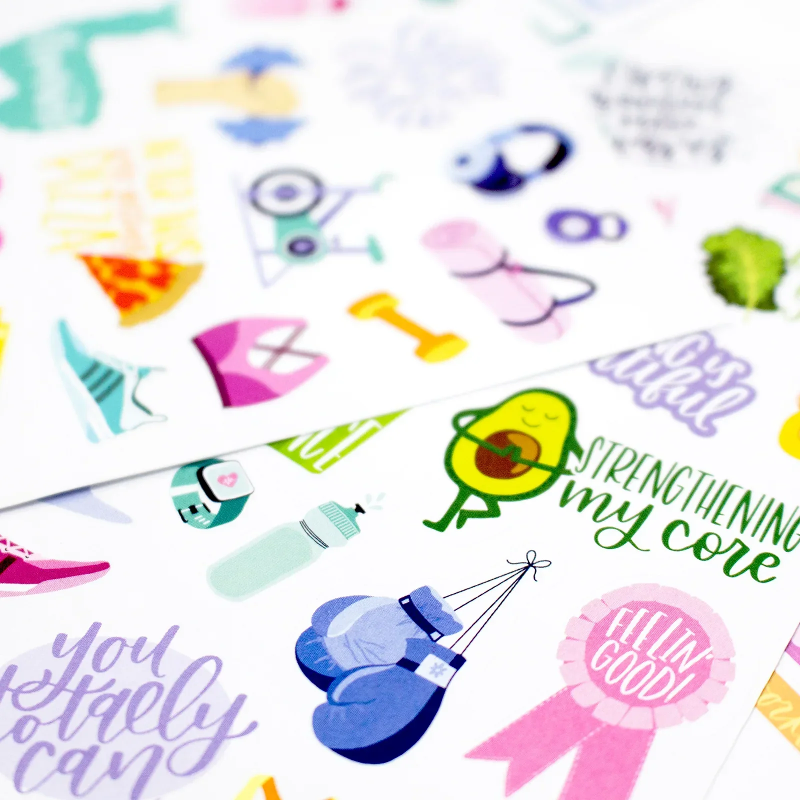 Planner Stickers | Fitness & Healthy Living Pack - Image 23