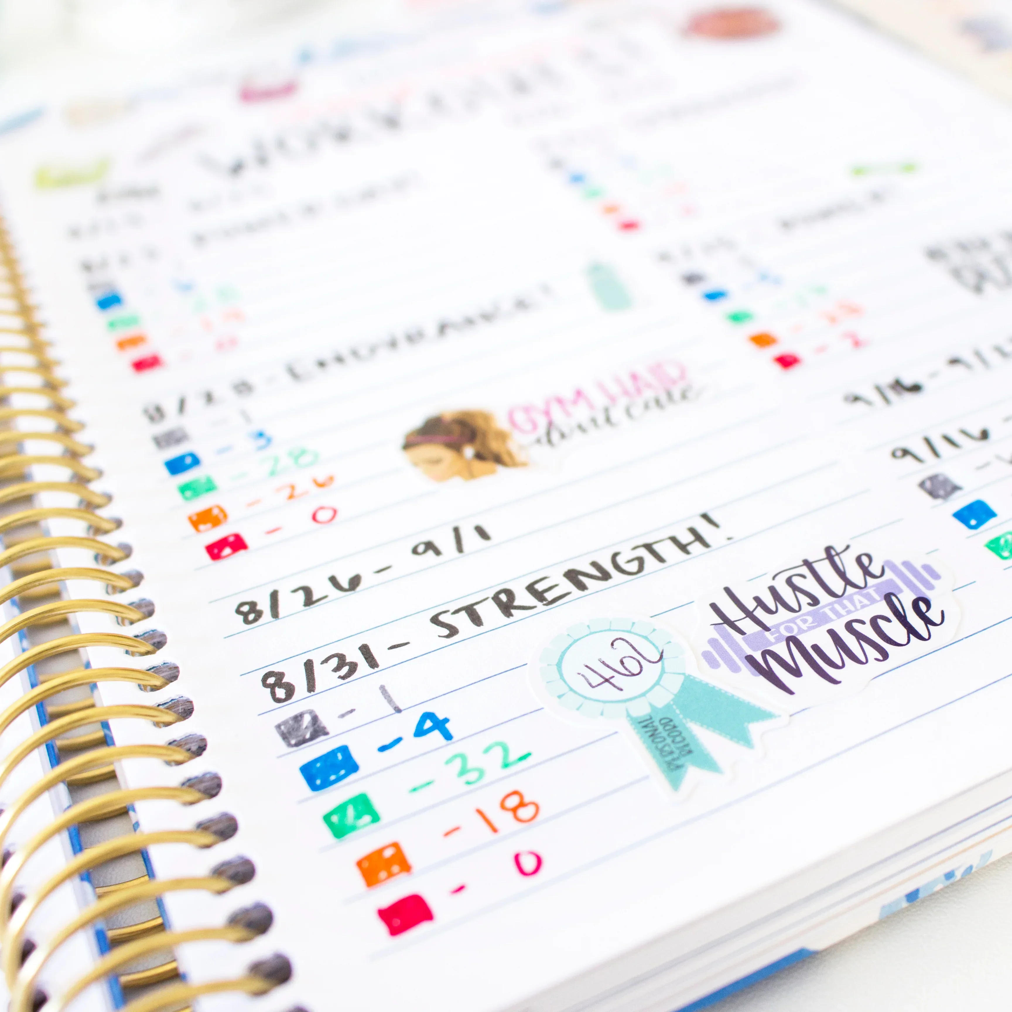 Planner Stickers | Fitness & Healthy Living Pack - Image 9