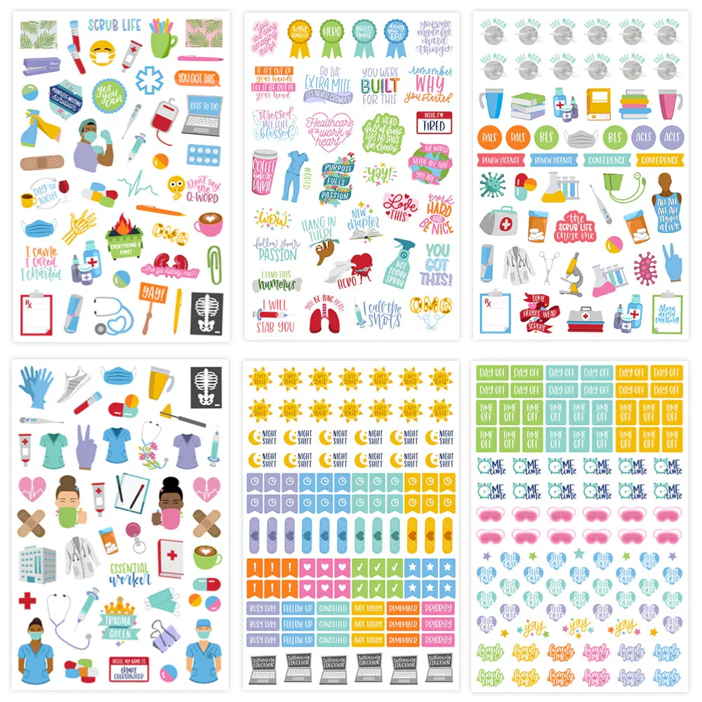 Planner Stickers | Healthcare Heroes Pack - Image 3