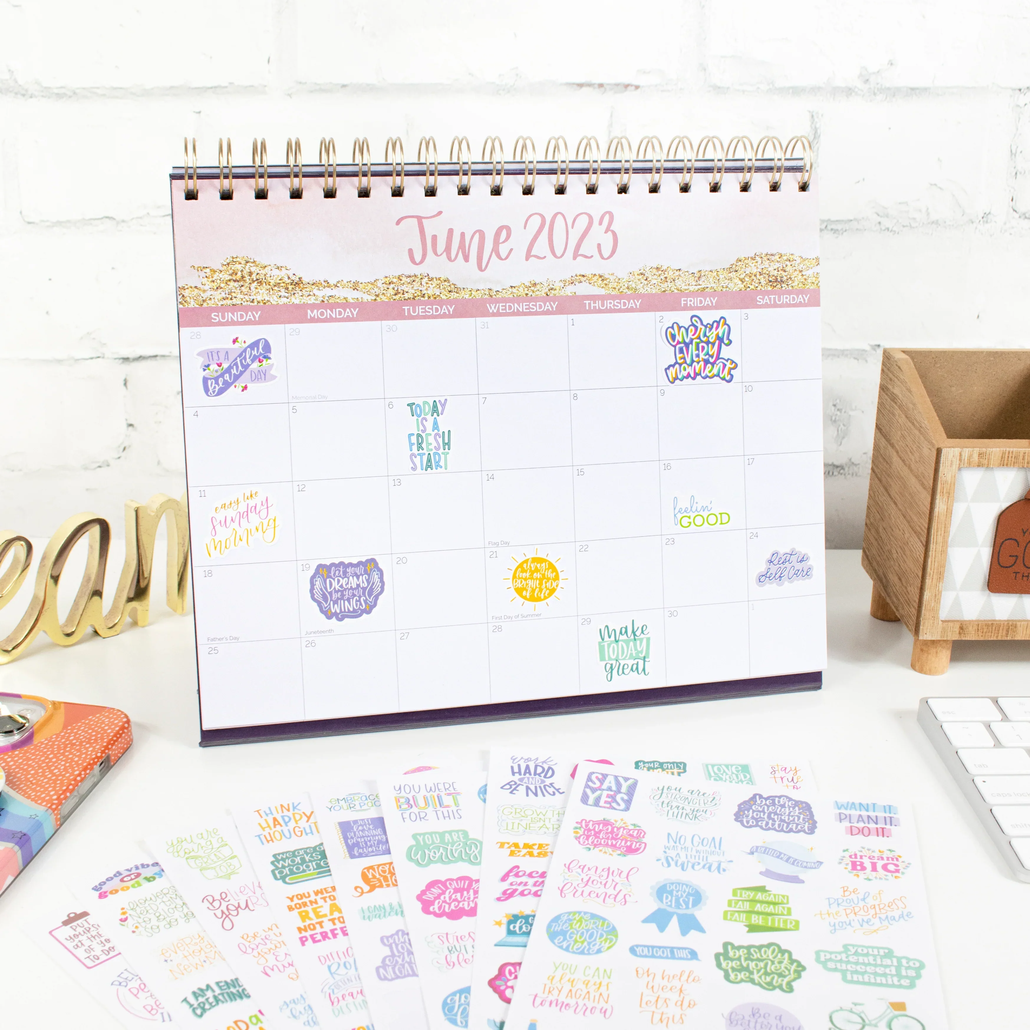 Planner Stickers | Inspirational Quotes – Bright - Image 14
