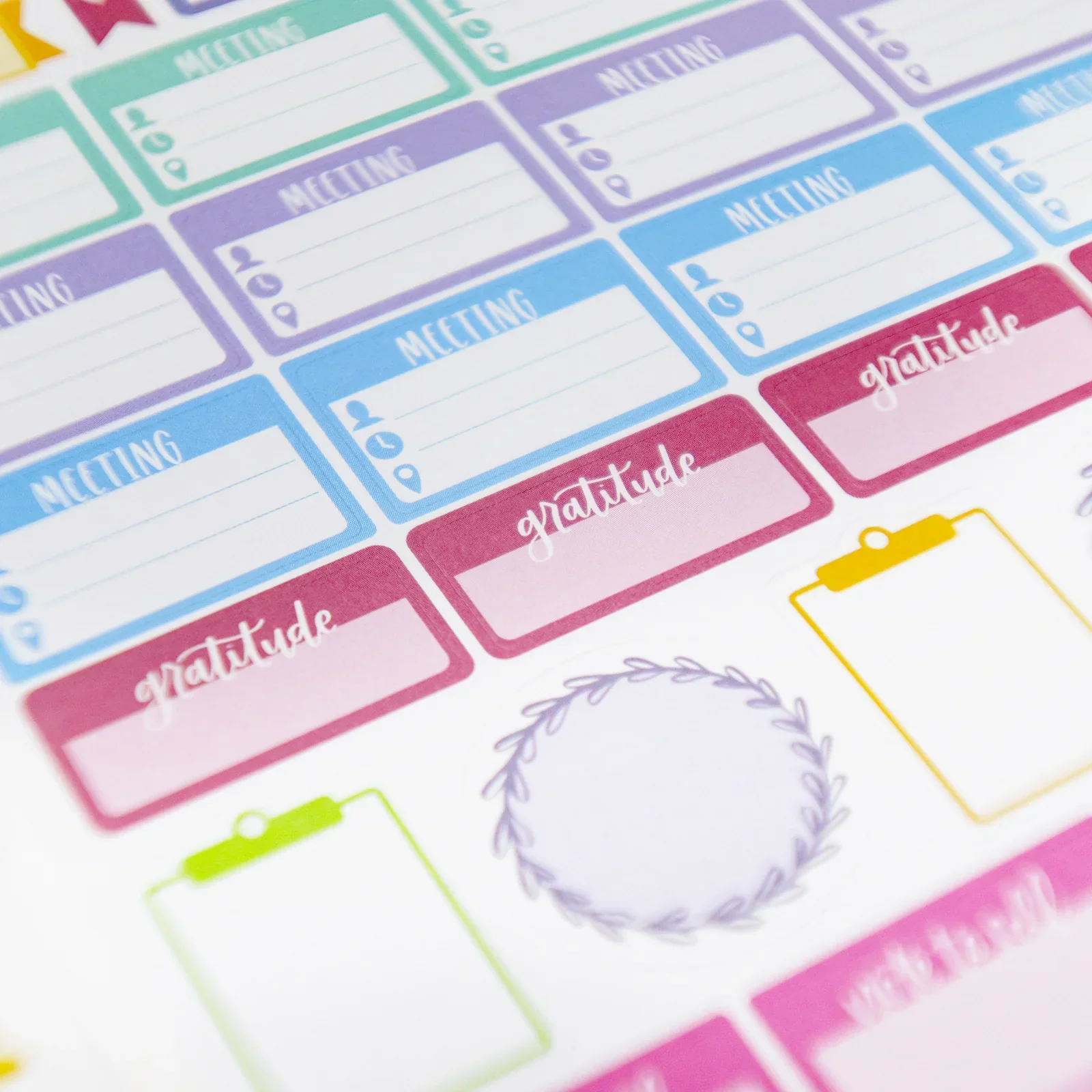 Planner Stickers | Teacher Pack | Bright - Image 18