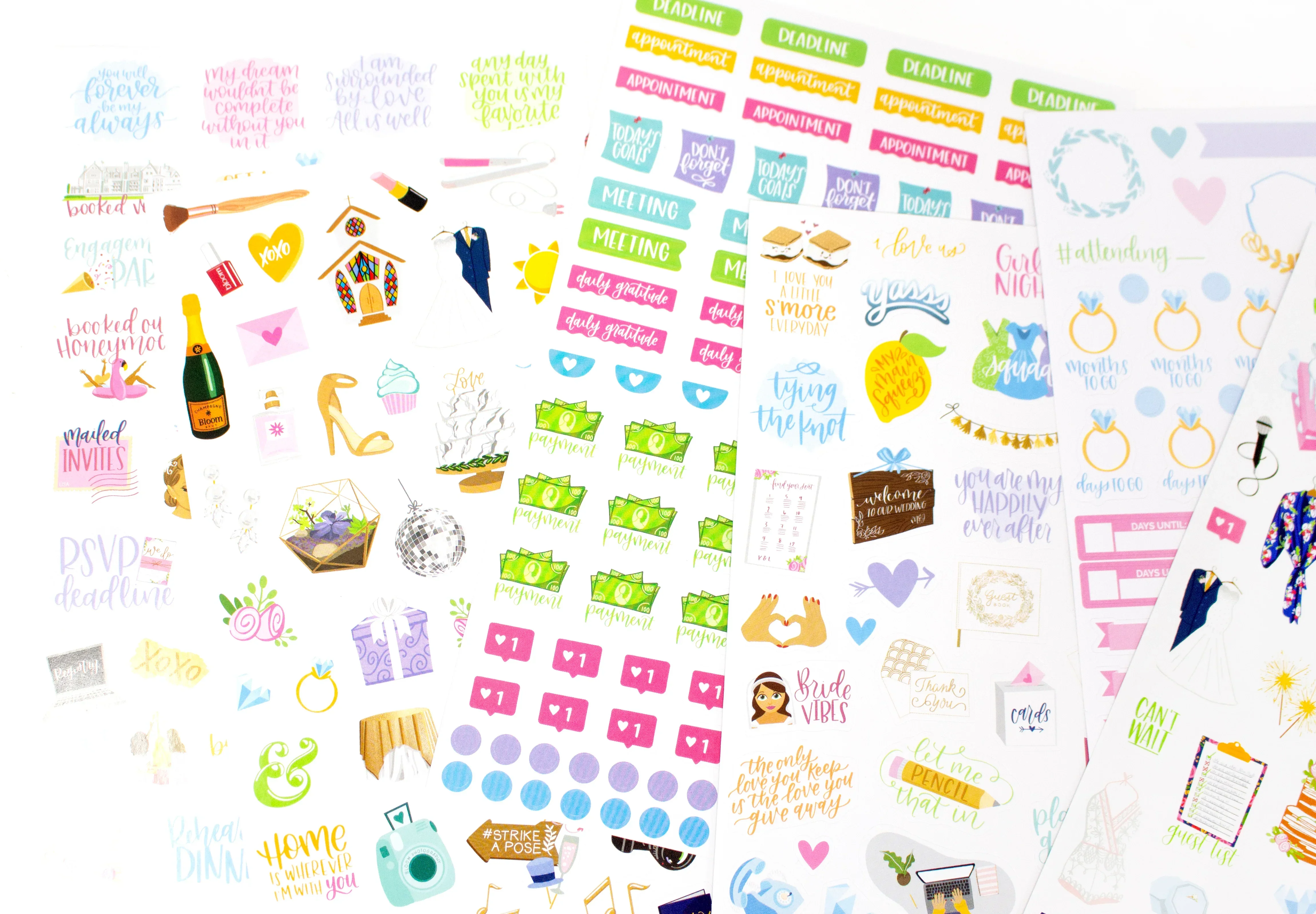 Planner Stickers | Wedding Planning Pack - Image 8