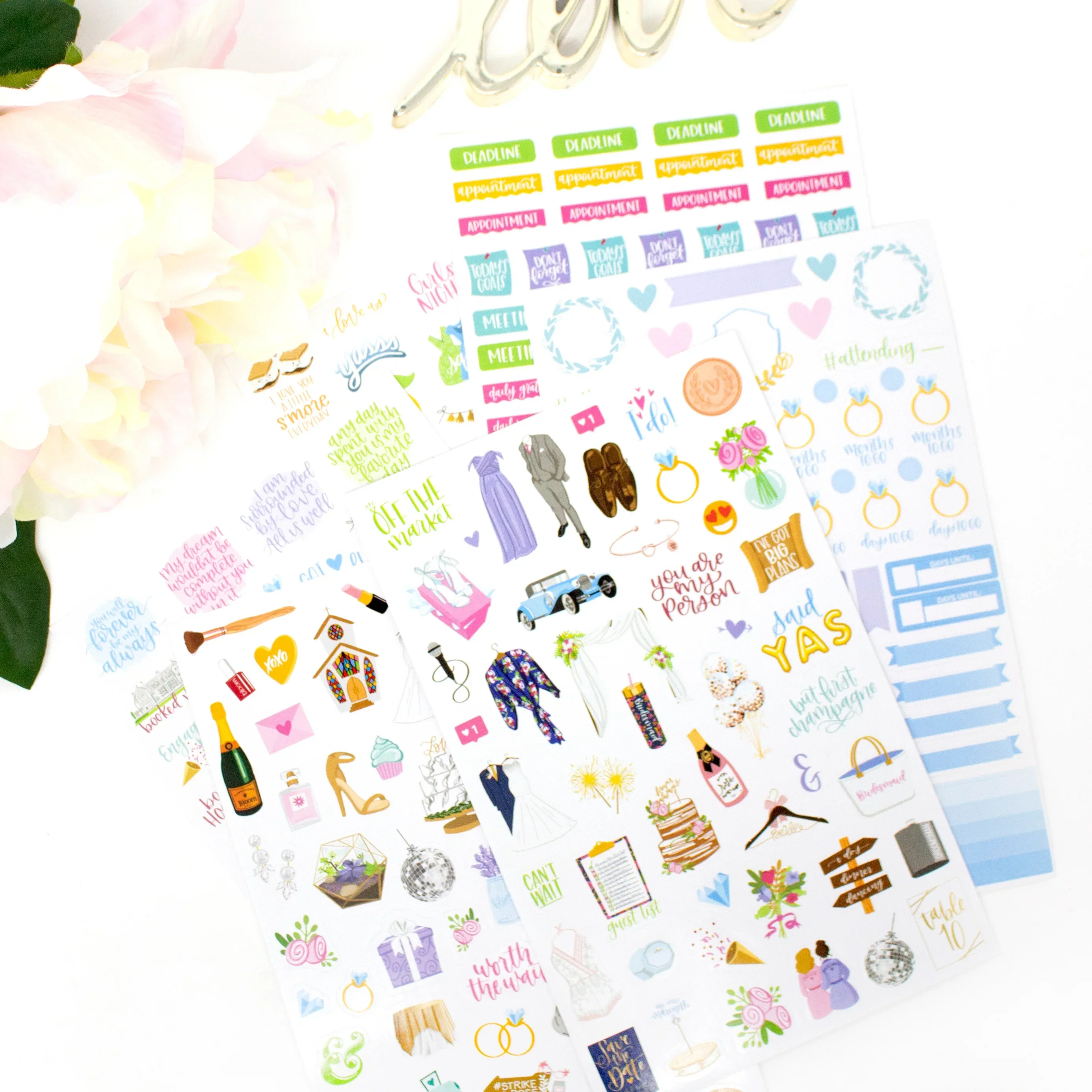 Planner Stickers | Wedding Planning Pack - Image 9