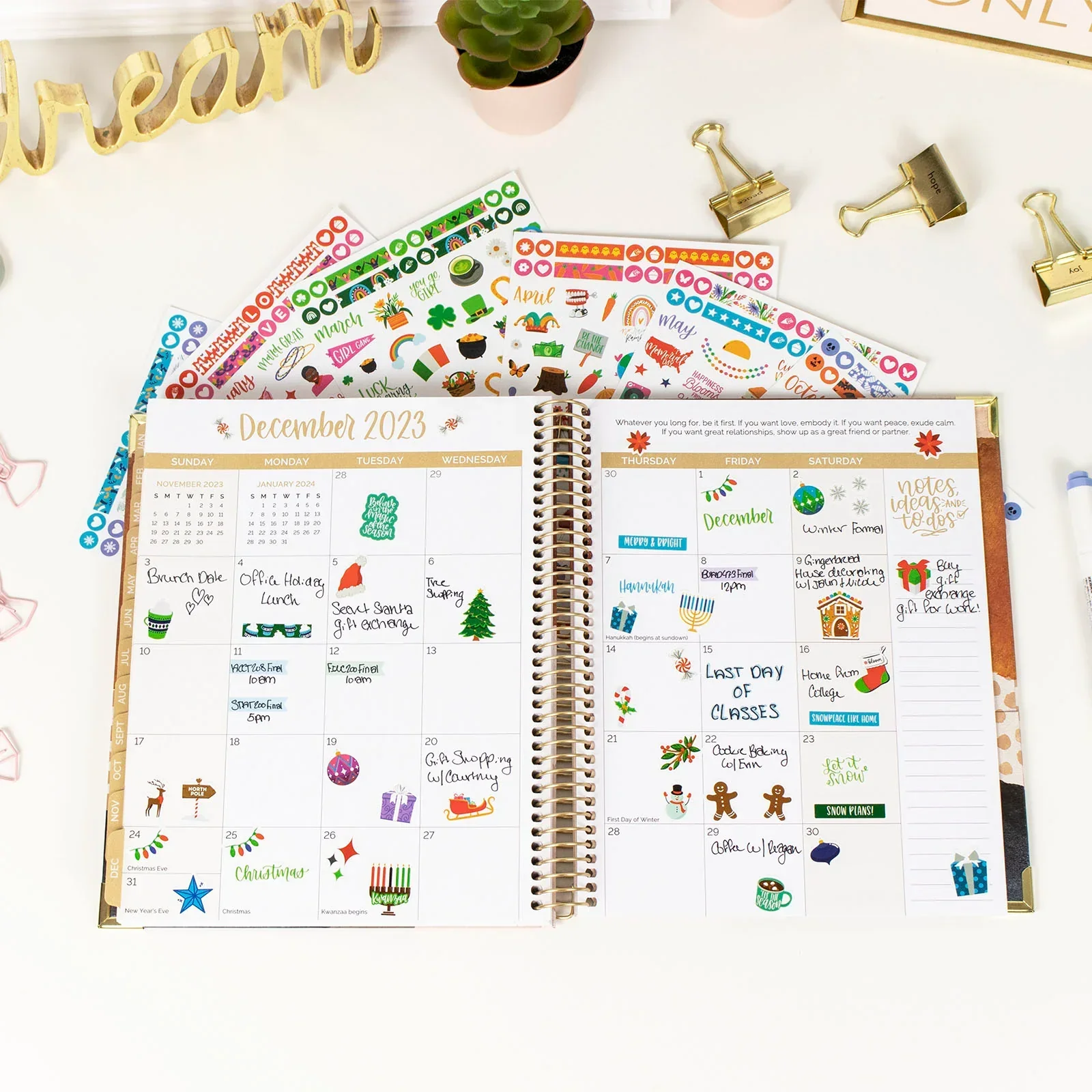 Planner Sticker Value Pack | Monthly Celebrations – Bright - Image 11