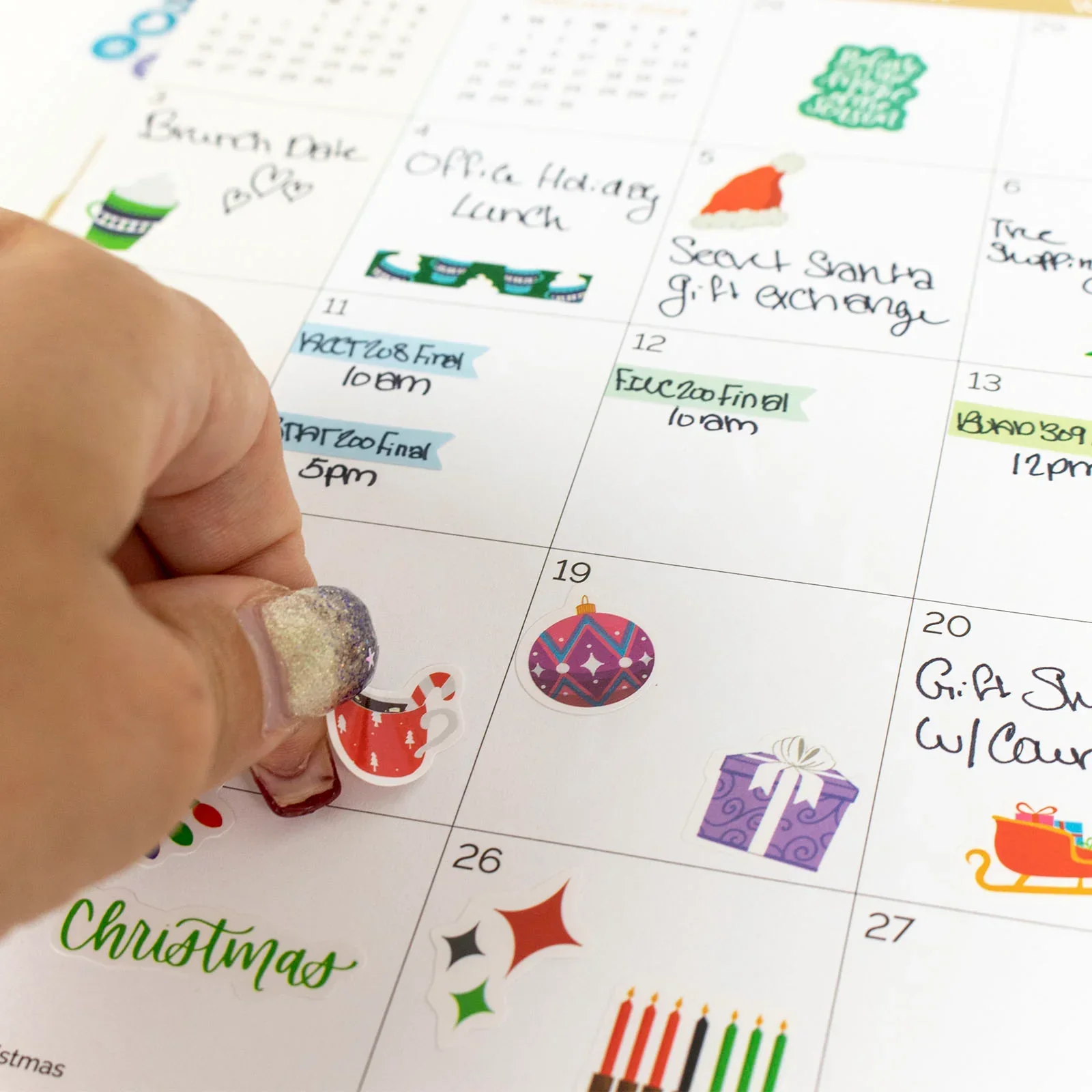 Planner Sticker Value Pack | Monthly Celebrations – Bright - Image 13