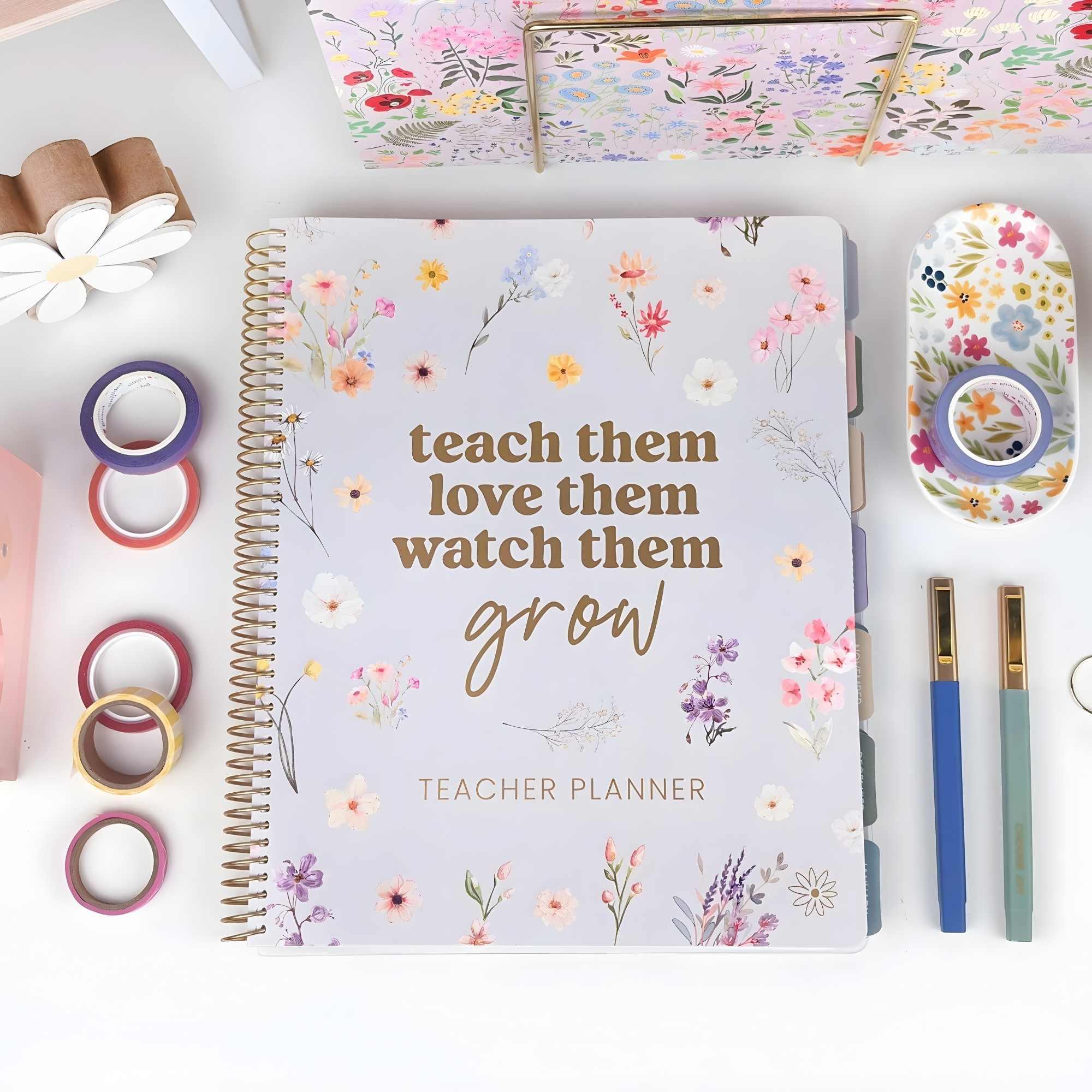 Undated Teacher Planner | Teach Them Love Them - Image 2