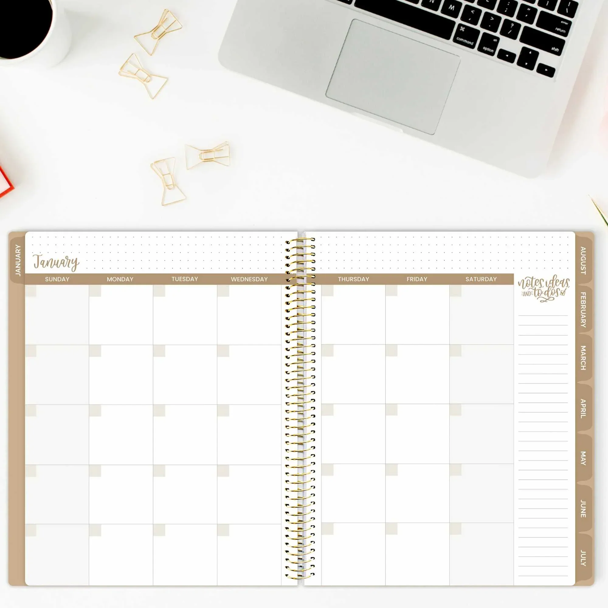Undated Ultimate Planner & Calendar | Interchangeable Cover - Image 20